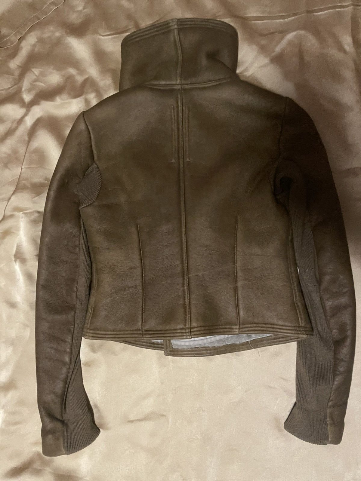 Rick Owens Shearling Leather Jacket