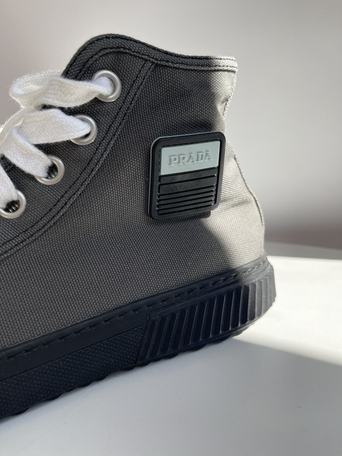 Prada Prada Stratus High-Top Sneakers Size US 6 / EU 39 - 11 Thumbnail