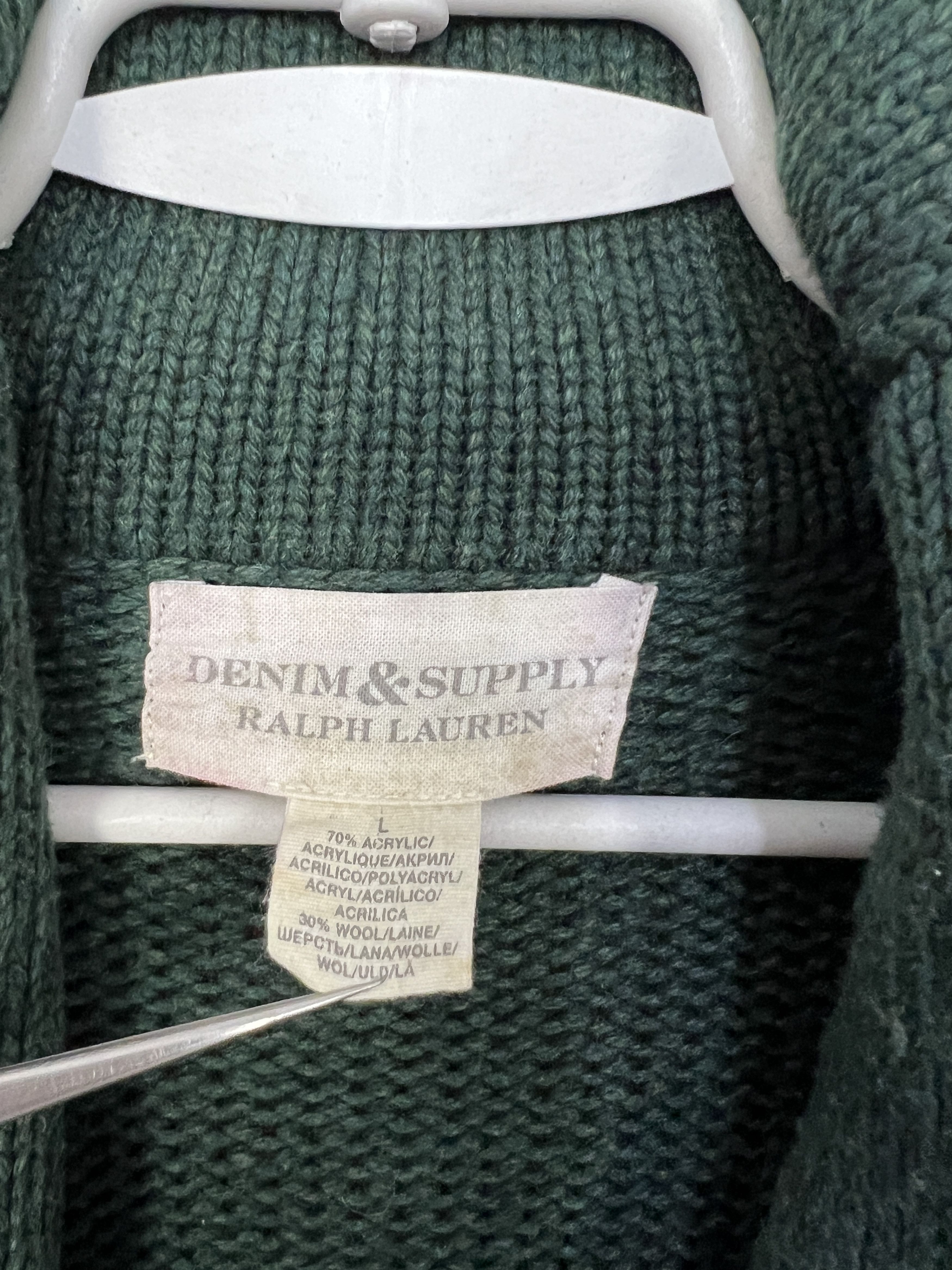 Ralph Lauren Denim&Supply Ralph Lauren Aztec Vintage Knitted Cardigan Size US L / EU 52-54 / 3 - 8 Thumbnail