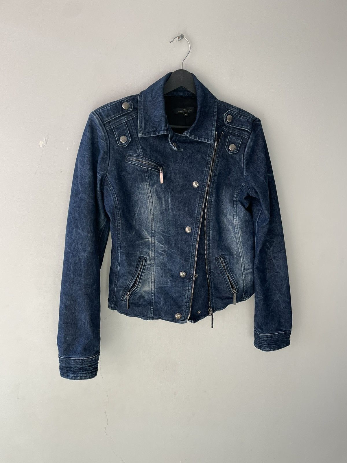 Vintage Eusabetta Franchi jean jacket Size M / US 6-8 / IT 42-44 - 6 Thumbnail