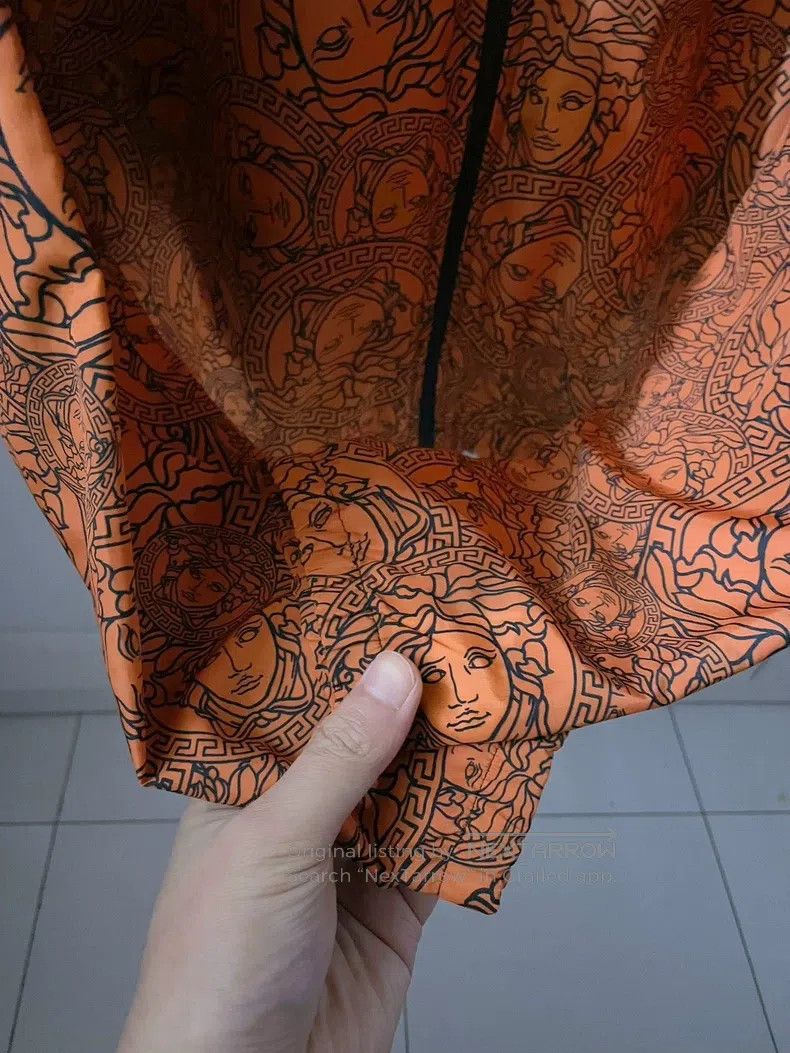 Versace Versace Full printed woven jacket jacket Size US L / EU 52-54 / 3 - 6 Thumbnail