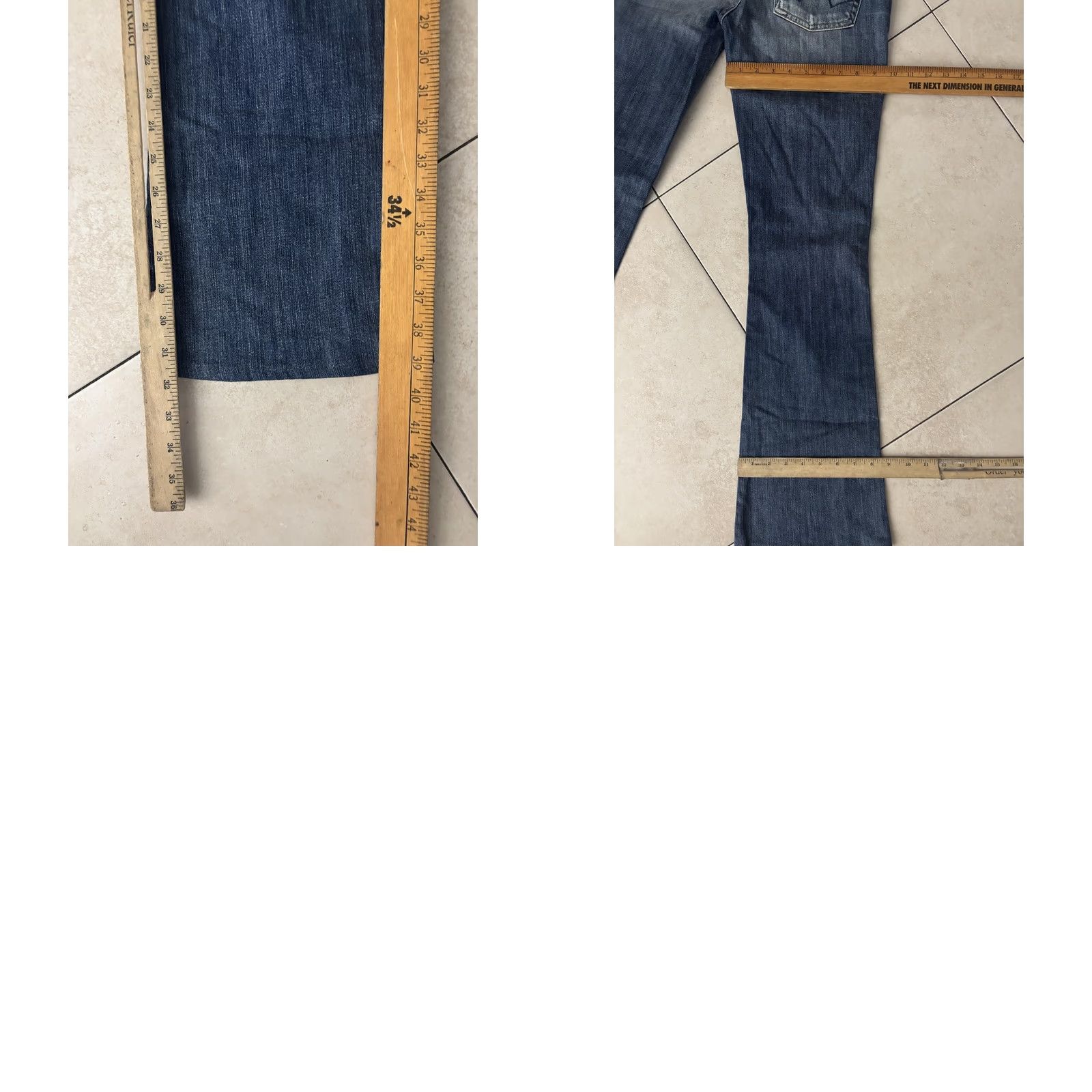 7 For All Mankind 7 For All Mankind Jeans Womens 28 Blue A Pocket Flare Distressed Denim Size 28" / US 6 / IT 42 - 8 Thumbnail