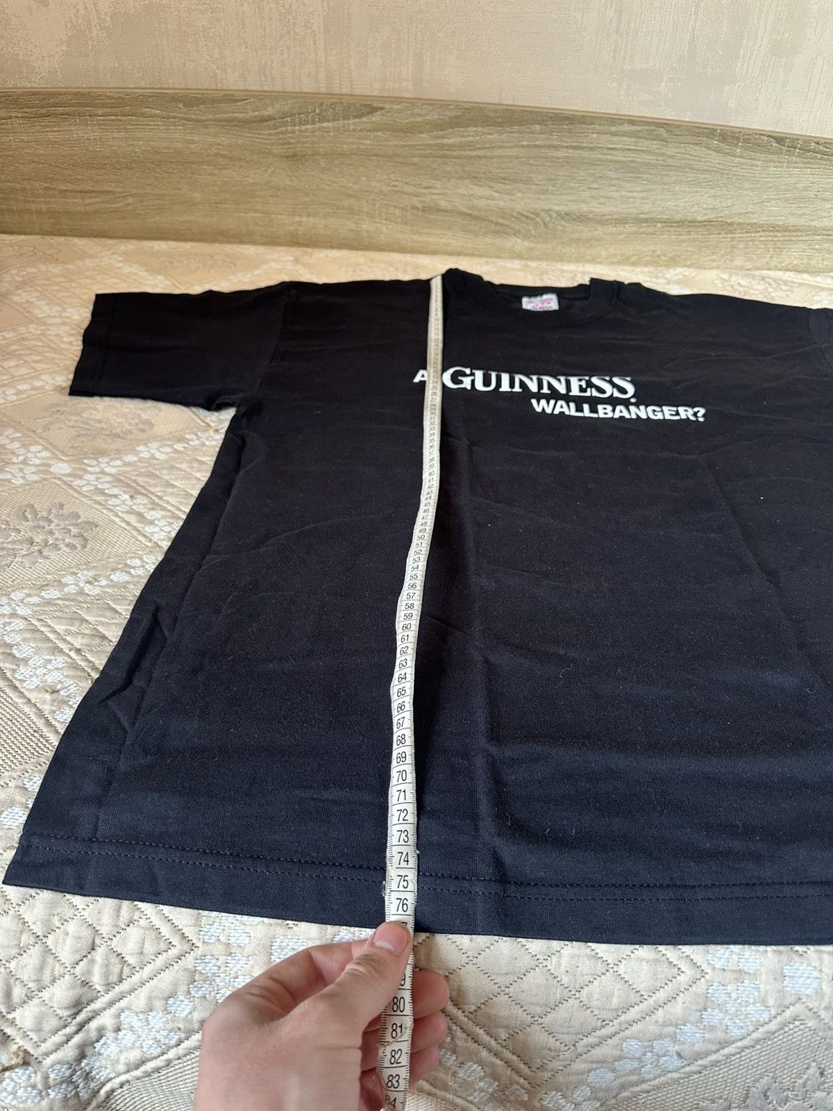 Vintage 🔥 90s Guinness Wallbanger Patrick Beer Vintage T Shirt Y2K Size US XL / EU 56 / 4 - 9 Thumbnail