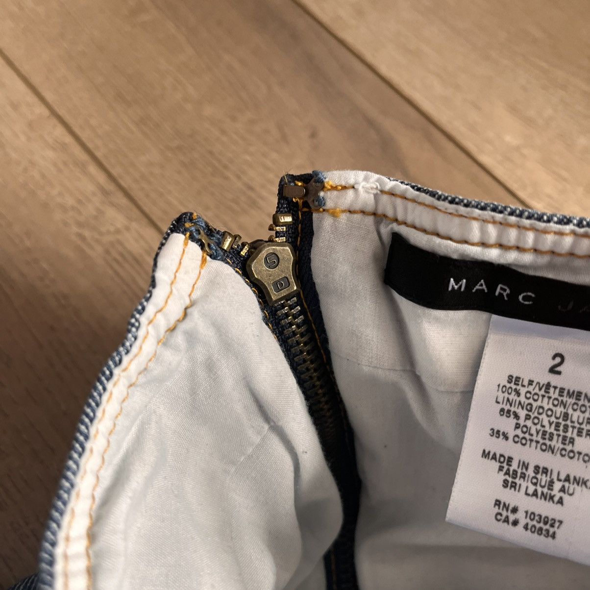Marc Jacobs Marc Jacobs Mainline Denim Dress Size XS / US 0-2 / IT 36-38 - 4 Thumbnail