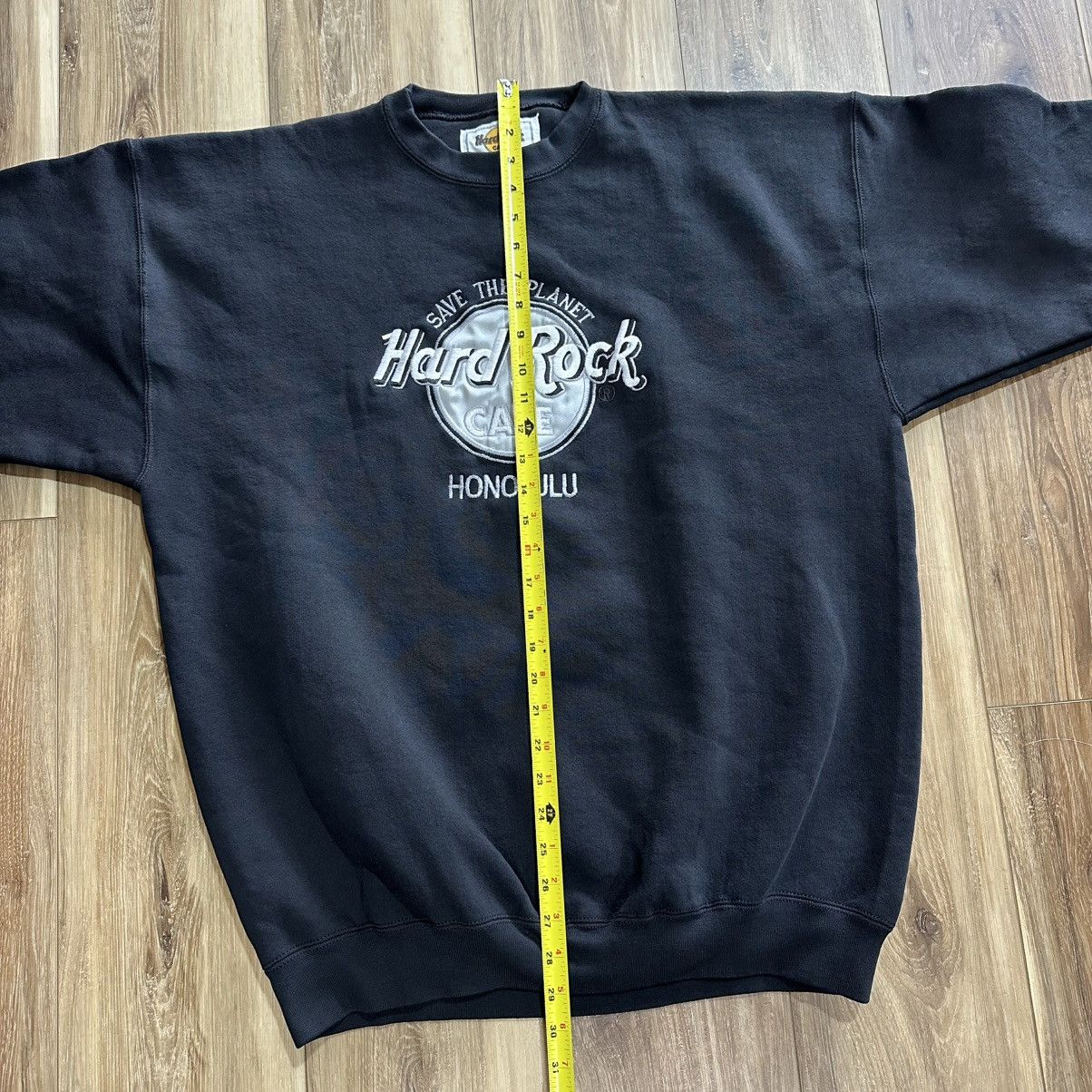 Hard Rock Cafe × Vintage Vintage Hard Rock Cafe Honolulu Embroidered Crewneck Sweater Size US XL / EU 56 / 4 - 6 Thumbnail