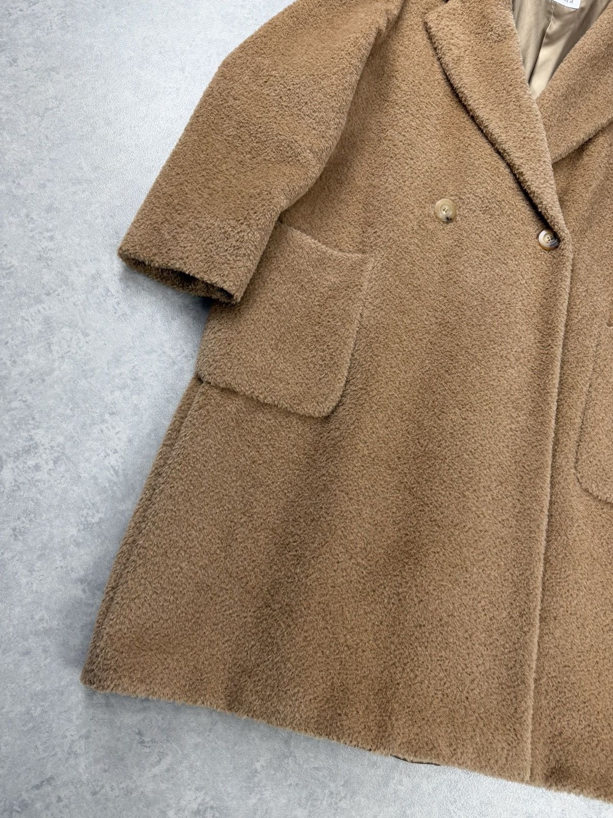 Max Mara Max Mara Alpaca Wool Teddy Bear Coat Size US 12 Size XL / US 12-14 / IT 48-50 - 3 Thumbnail