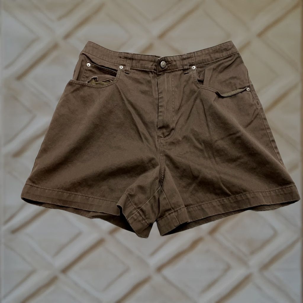 Banana Republic Banana Republic Shorts Womens 14 Brown Chino Bermuda Cotton Pockets 32x5 Solid Size 36" / US 14 / IT 50 - 1 Thumbnail