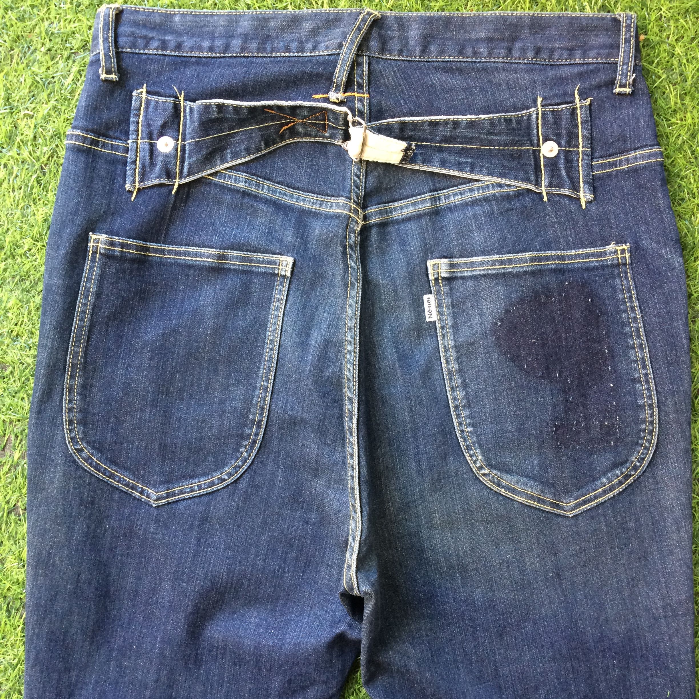 Issey Miyake × Japanese Brand Ne-net by Issey Miyake Denim Jeans #D-530 Size US 31 - 4 Thumbnail
