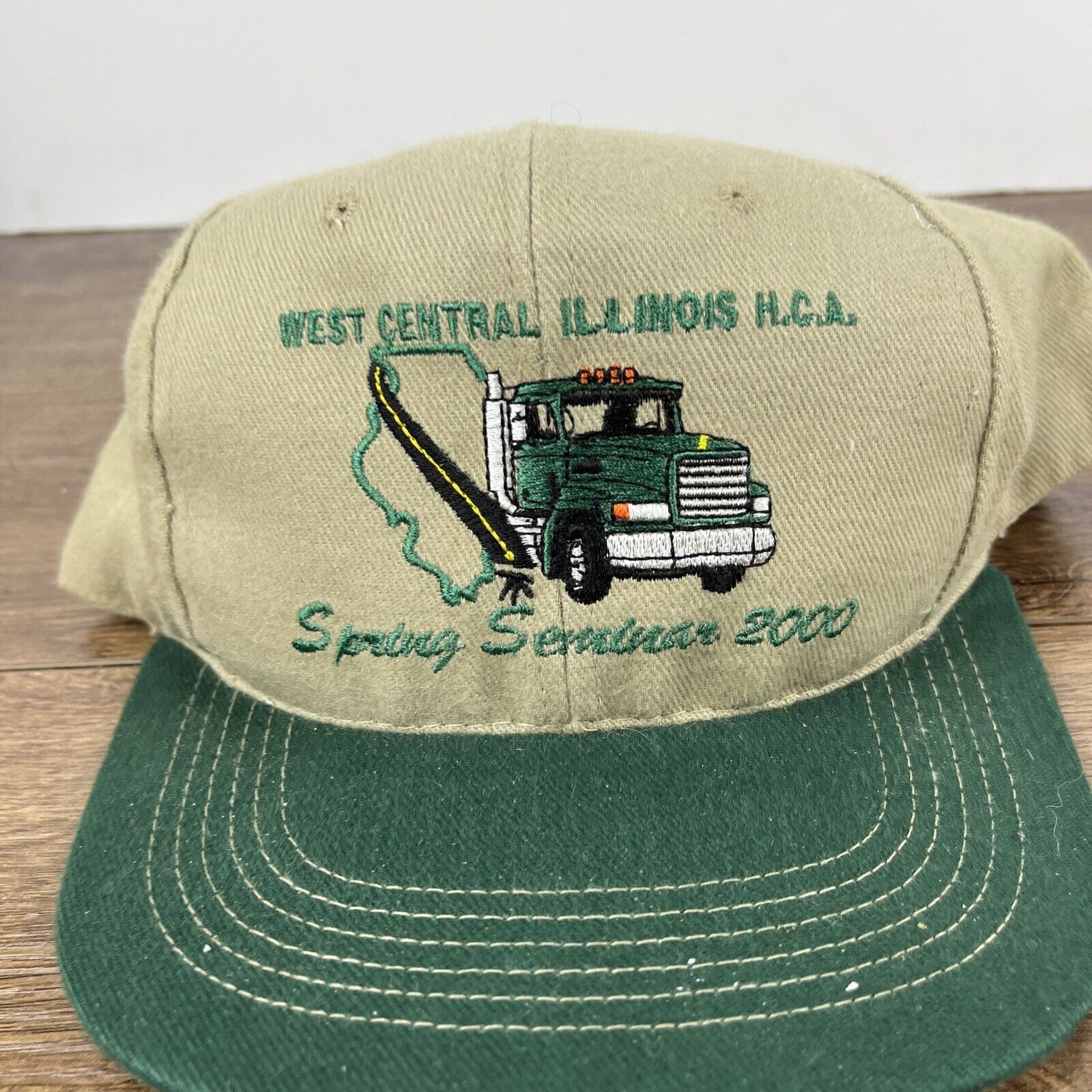 Other West Central Illinois Hat Brown Hat Adjustable Snapback Adul Size ONE SIZE - 7 Thumbnail