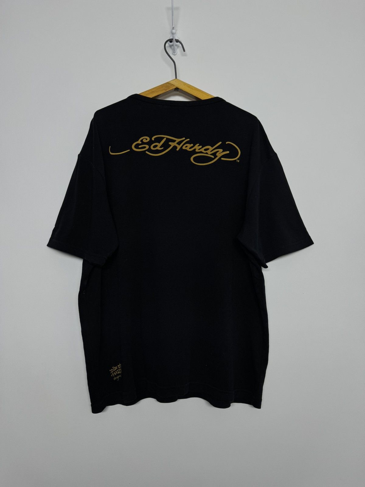 Ed Hardy Vintage 90's Ed Hardy Japanese Tiger Tattoo Y2K T-shirt Size XXL / US 16-18 / IT 52-54 - 2 Thumbnail