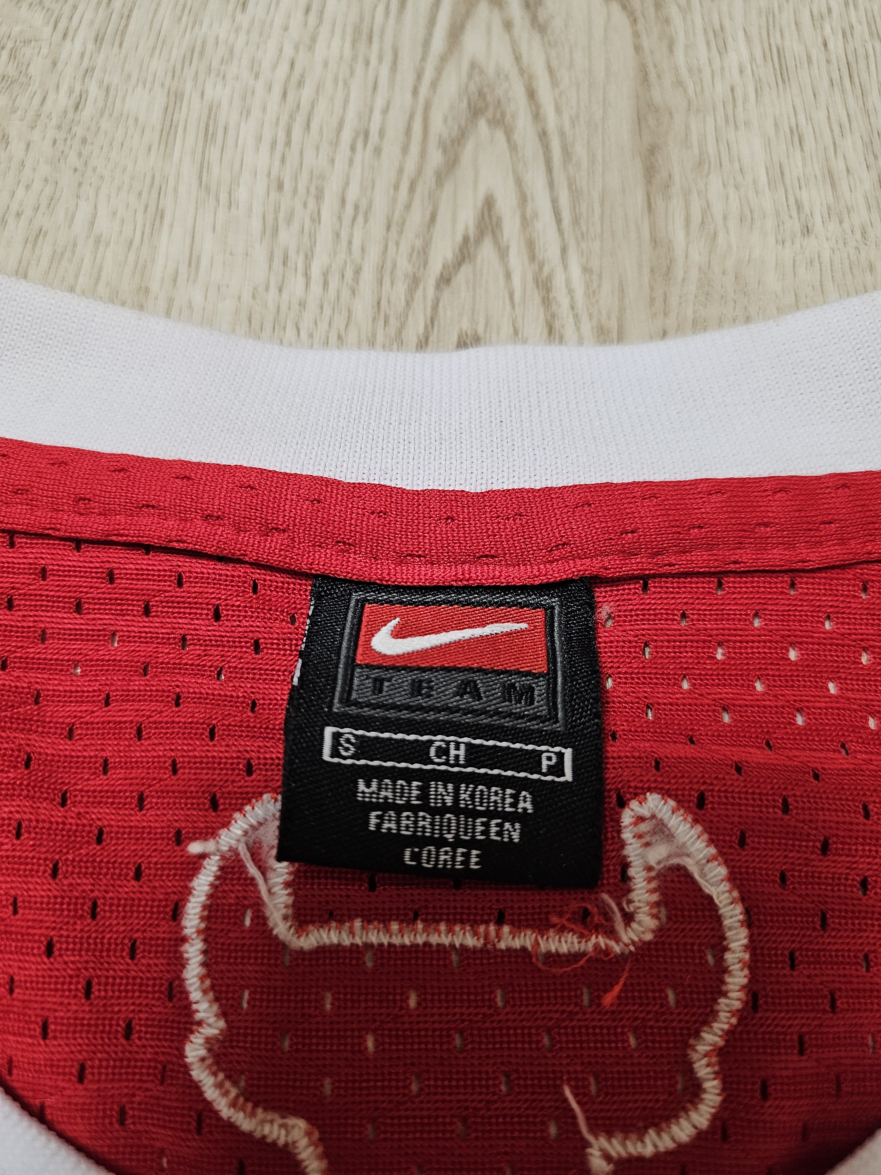 NBA × Vintage CHICAGO BULLS NIKE VINTAGE JORDAN JERSEY BASKETBALL SHIRT Size US S / EU 44-46 / 1 - 6 Thumbnail