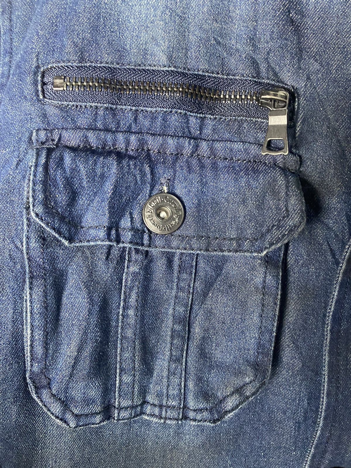 Japanese Brand Growth Of Grail Style Bule Denim Jacket Size US XL / EU 56 / 4 - 5 Thumbnail