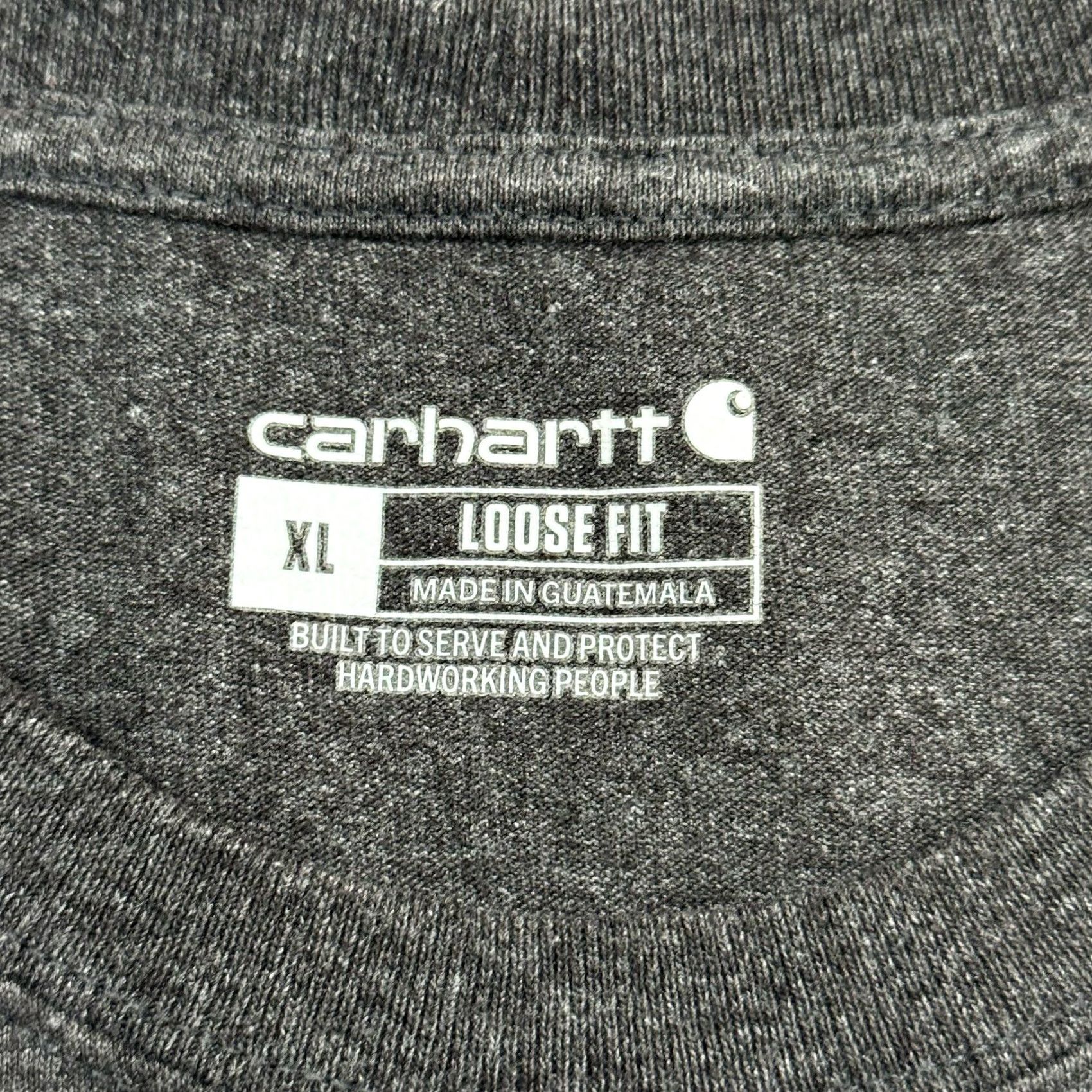 Carhartt Carhartt T-Shirt Long Sleeve Men XL Gray Crew Neck Pocket Tagless Relaxed Workwear Tee Size US XL / EU 56 / 4 - 4 Thumbnail