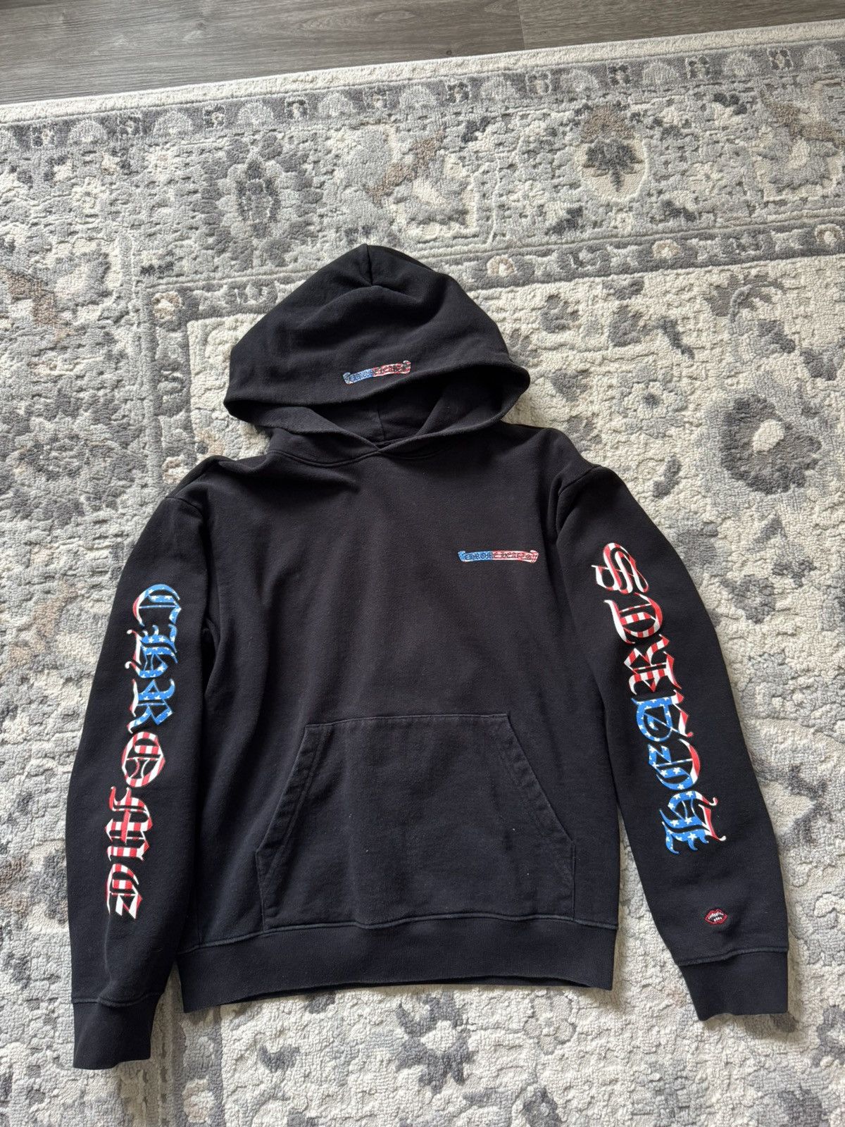 Pre-owned Chrome Hearts X Matty Boy Chrome Hearts American Hoodie Size Medium