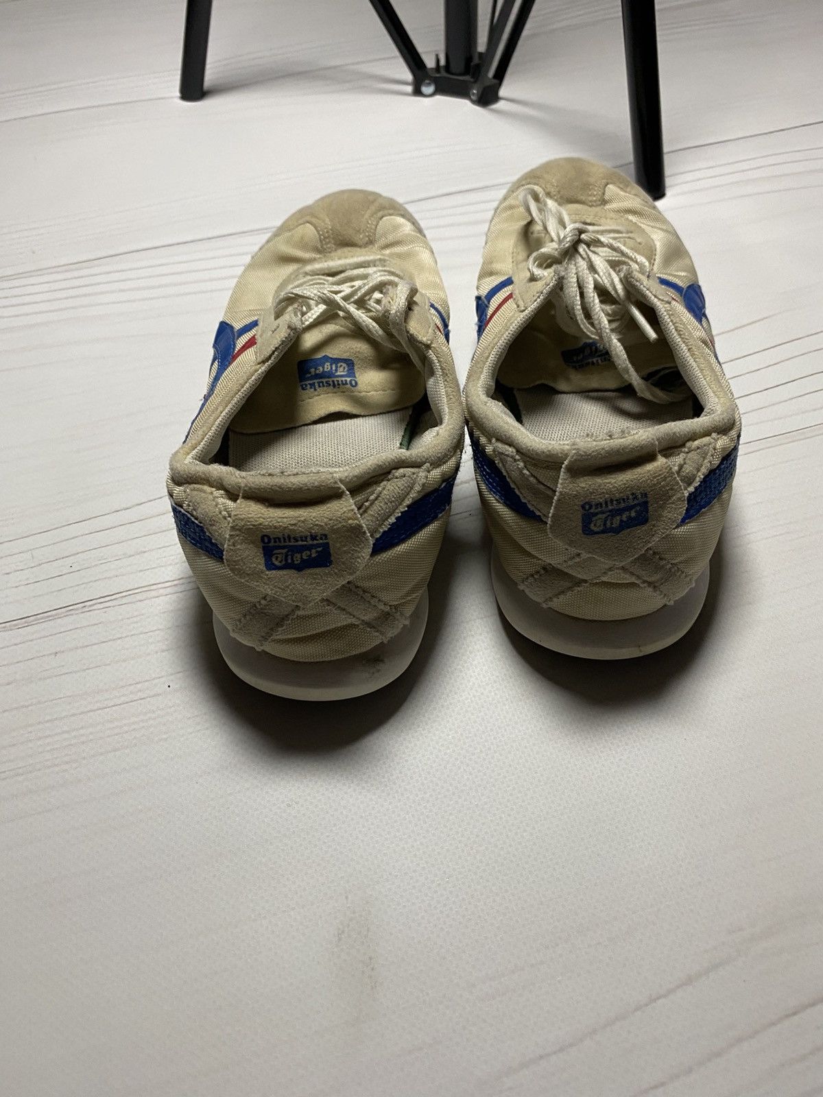 Japanese Brand × Onitsuka Tiger × Vintage Vintage Onitsuka Tiger Mexico 66 worn distressed sneakers Size US 6.5 / EU 39-40 - 6 Thumbnail