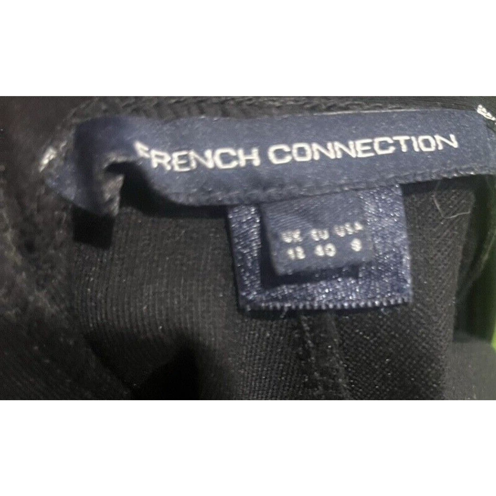 French Connection French Connection Little Black Dress Cap Sleeve 8 faux Wrap Size M / US 6-8 / IT 42-44 - 9 Thumbnail