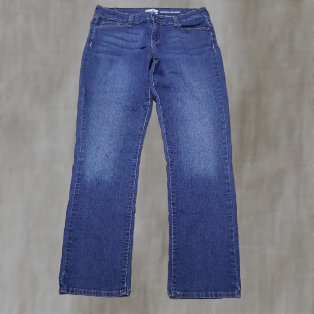 Levi's Levi's Jeans Relaxed Straight Men 31 Blue 5-Pocket Denim Medium Wash Logo Western Classic USA Jeans Size US 31 - 1 Thumbnail
