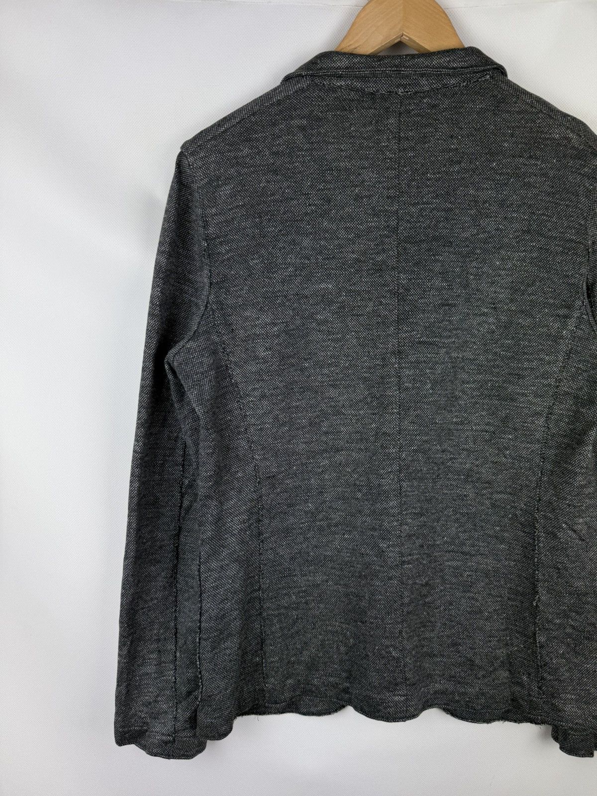 Harris Wharf London Harris Wharf London Cotton / Linen Unlined Blazer Jacket Size 38R - 11 Thumbnail