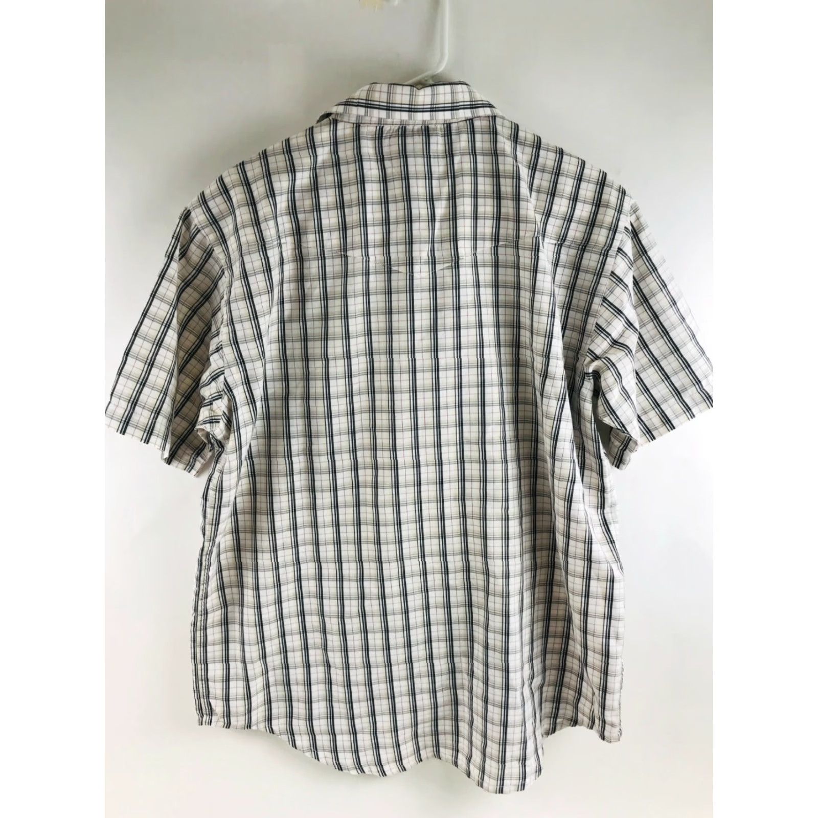 Vintage Scandia Woods Shirt Men Button-Up Short Sleeve Pockets Check Pearl Snap M Size US M / EU 48-50 / 2 - 2 Thumbnail