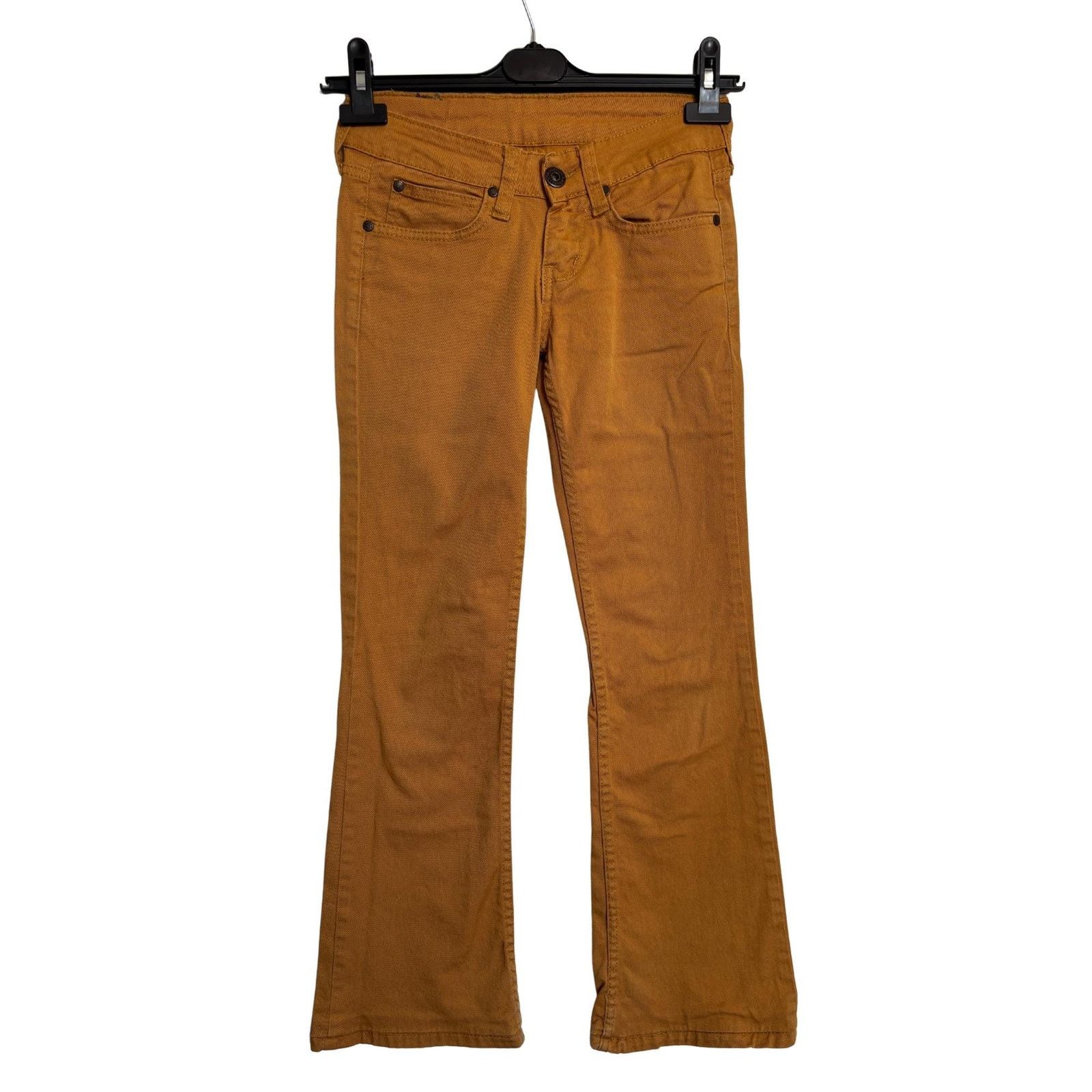 Levi's Levi's 510 W27 L34 USA 1996 Orange Stretch Bootcut Jean Size US 27 - 1 Thumbnail