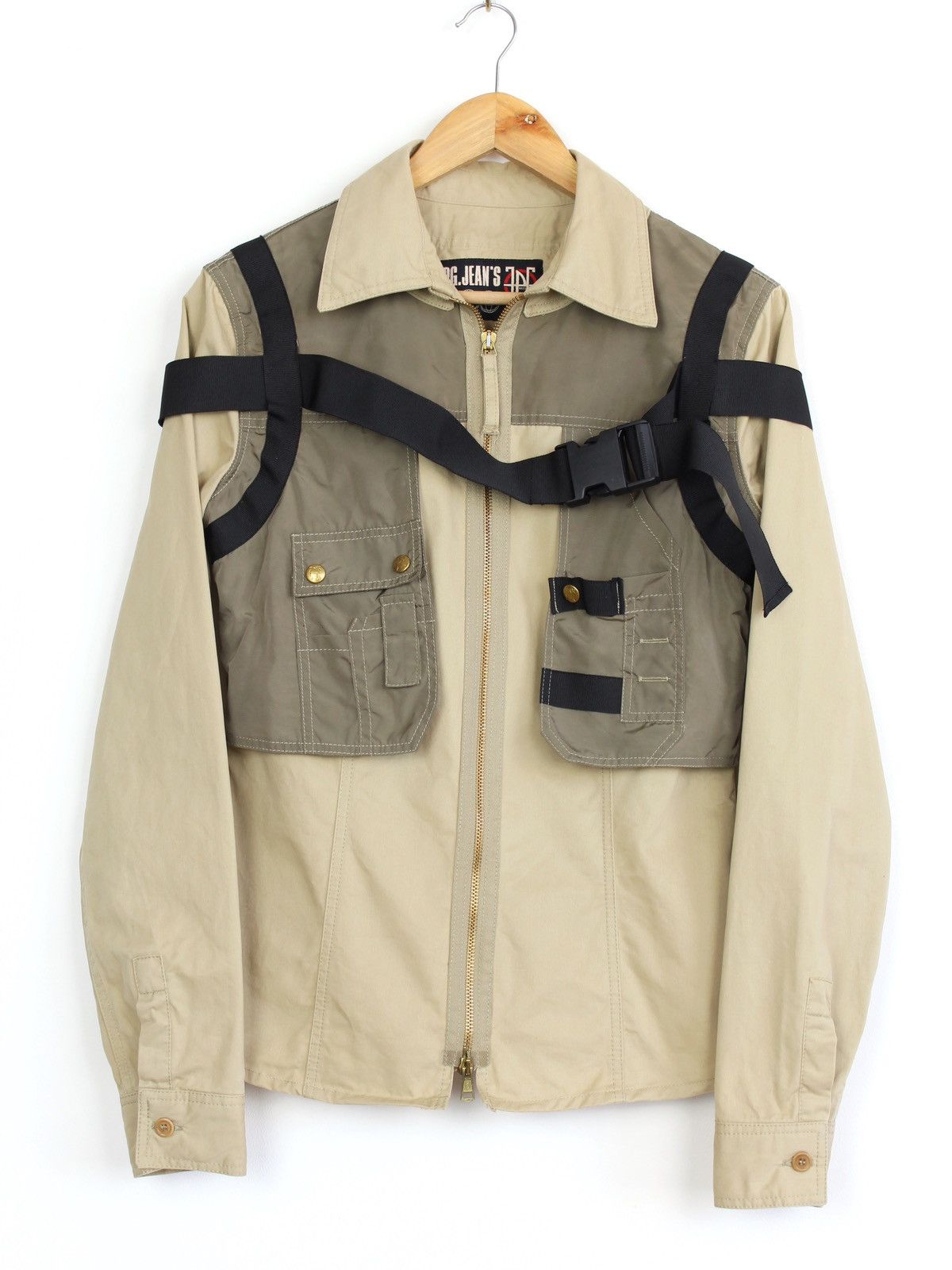 Jean Paul Gaultier Jean Paul Gaultier AW’03 Parachute Bondage Shirt Jacket Size M / US 6-8 / IT 42-44 - 1 Thumbnail