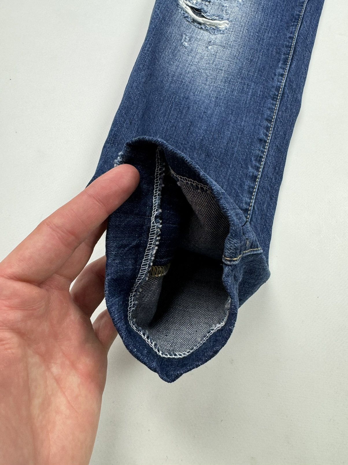 Dsquared2 Dsquared2 Anchor Distressed Jeans Made in Italy Size US 32 / EU 48 - 4 Thumbnail