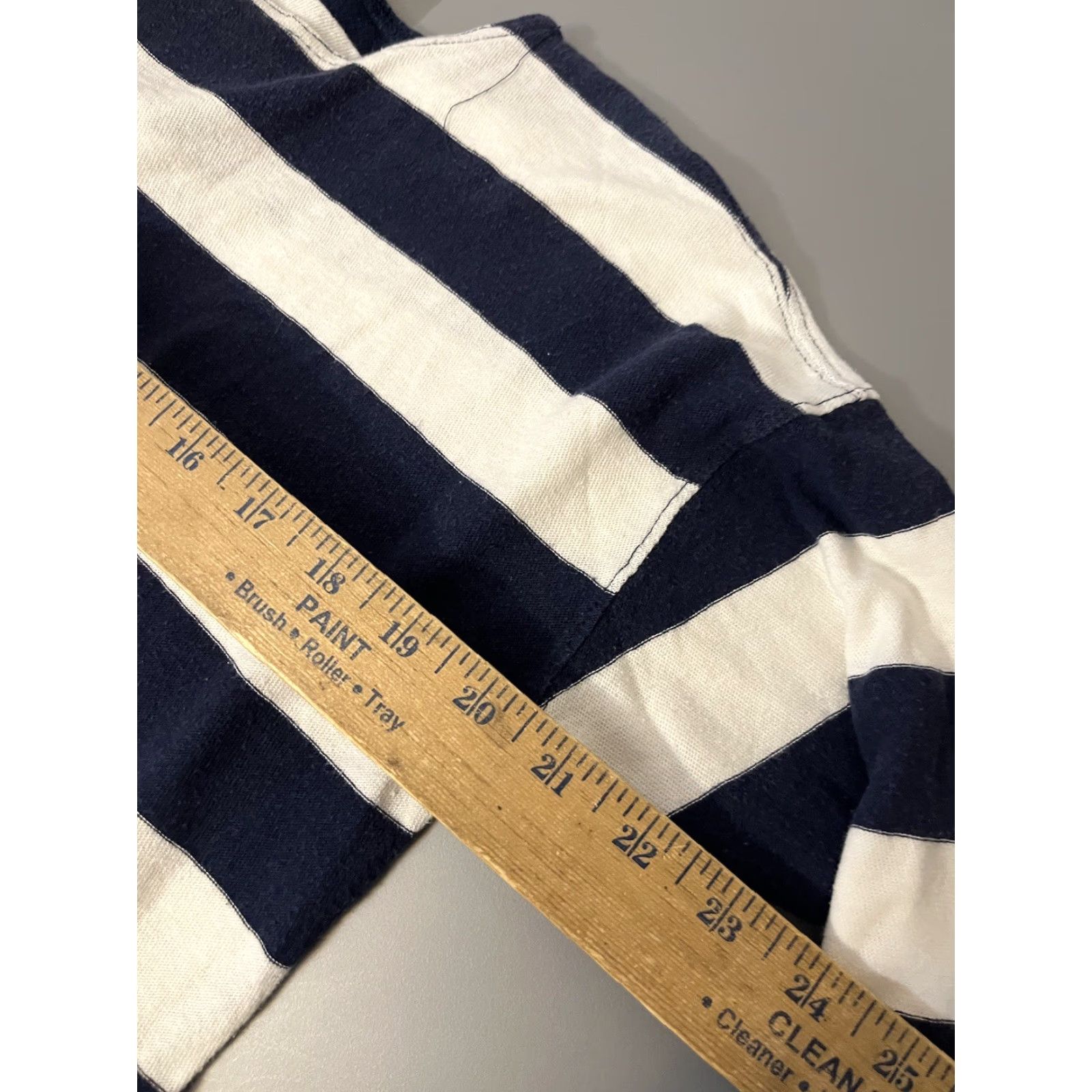 J.Crew J. Crew Women's Long Sleeve Striped Blouse Size S White & Blue Colorful Size S / US 4 / IT 40 - 6 Thumbnail