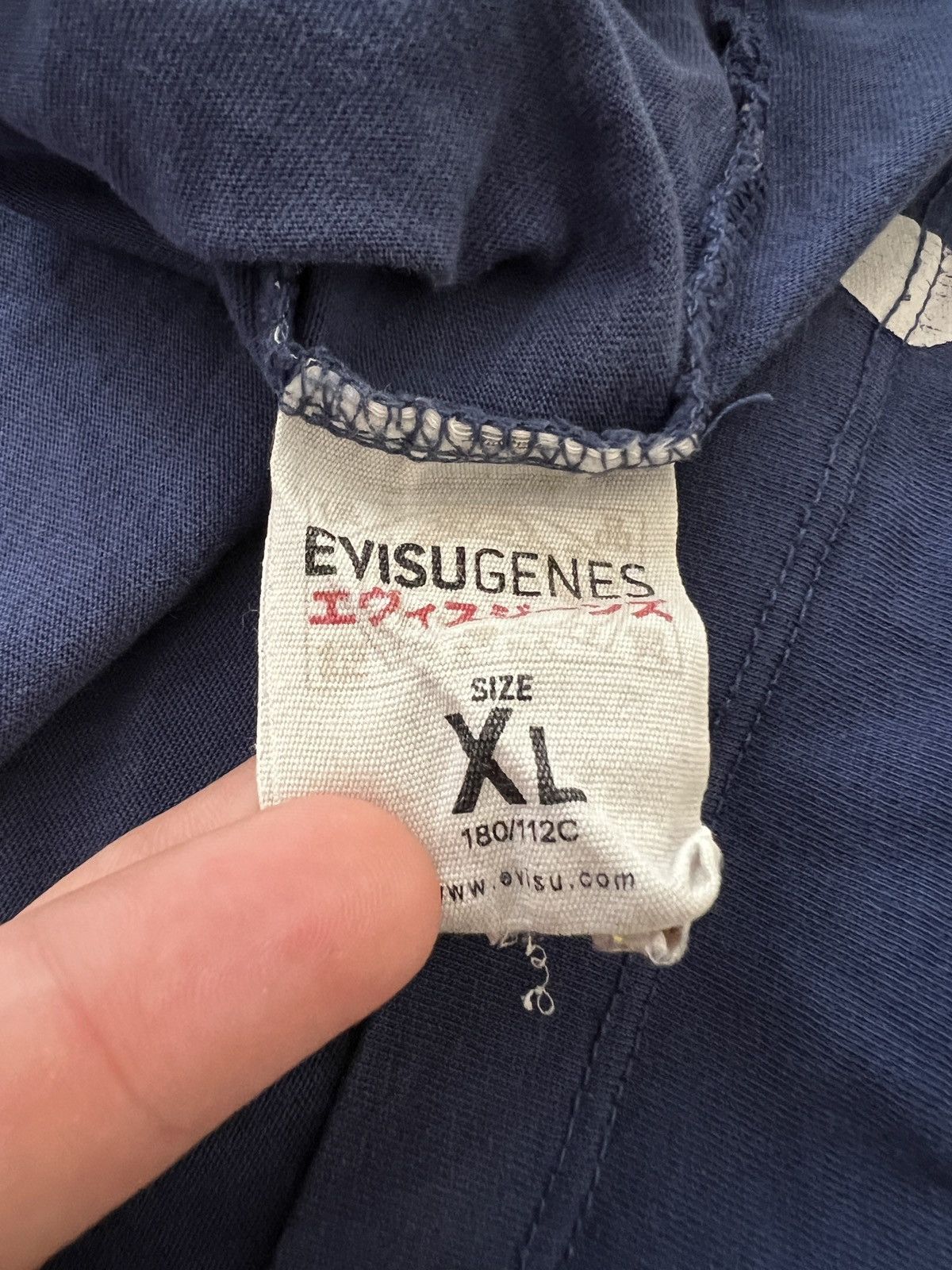 Evisu × Japanese Brand × Vintage Evisu Genes Vintage Monogram Logo Tee Size US XL / EU 56 / 4 - 8 Thumbnail