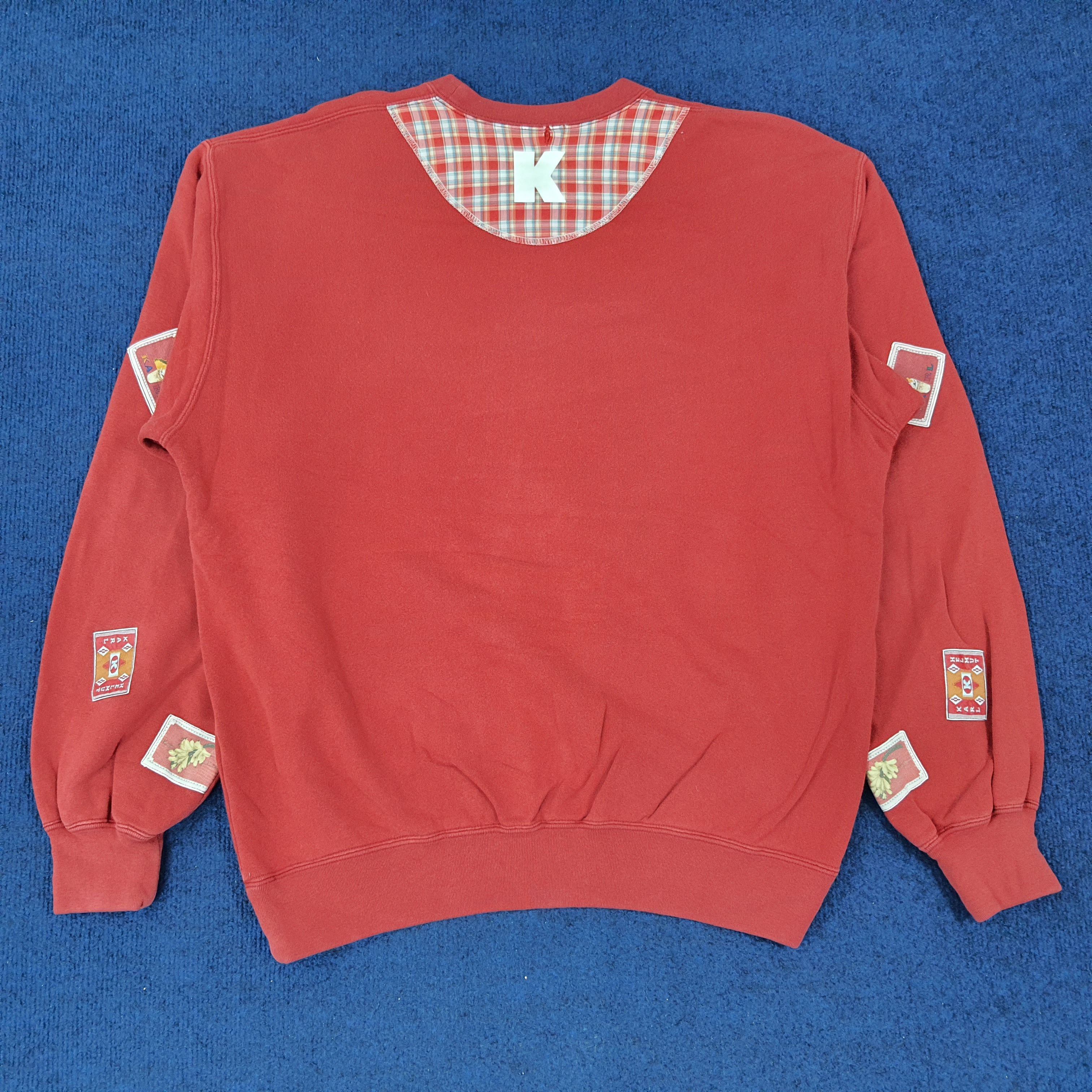 Japanese Brand × Karl Helmut × Vintage Vintage Karl Helmut Japan Designer Sweatshirt C221N16 Size US L / EU 52-54 / 3 - 3 Thumbnail