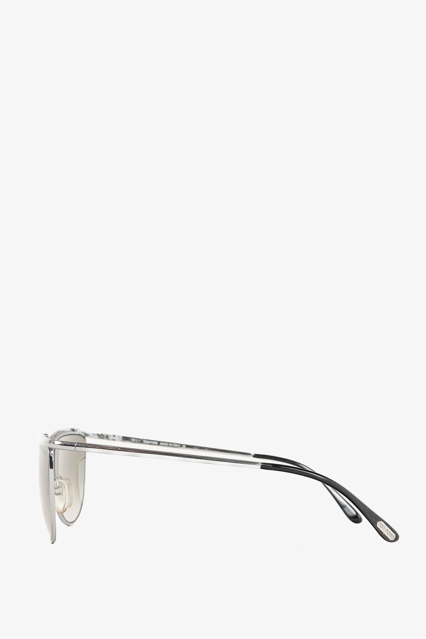 Tom Ford Tom Ford Helene TF182 Silver-Tone Sunglasses Size ONE SIZE - 4 Thumbnail