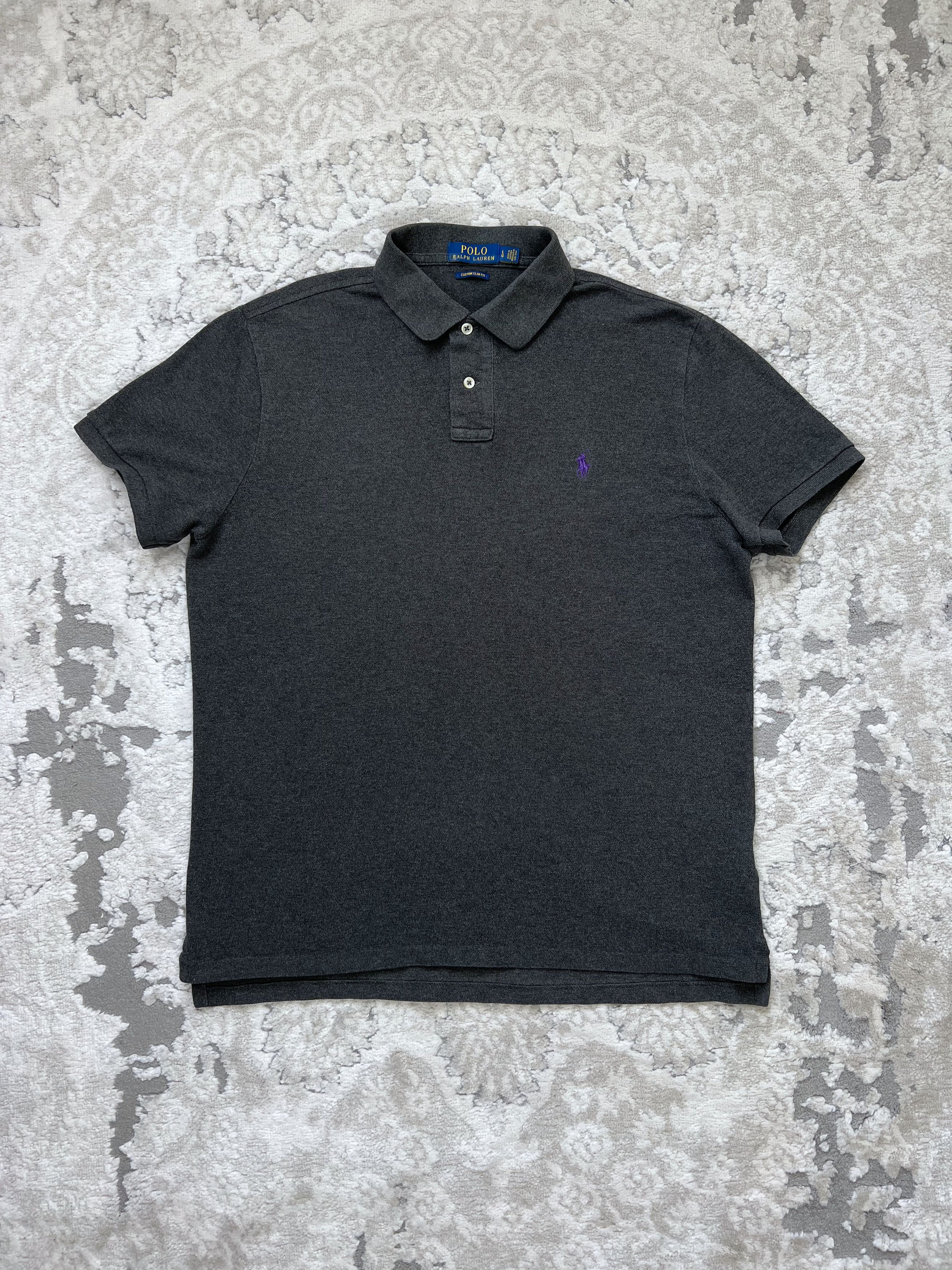 Polo Ralph Lauren Polo Ralph Lauren Custom Slim Fit Polo Purple Pony Size US M / EU 48-50 / 2 - 1 Thumbnail