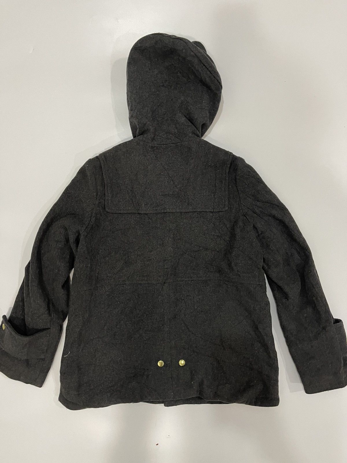 Issey Miyake Net-net issey miyake Wool Hoodie Duffle Coat Size US M / EU 48-50 / 2 - 2 Thumbnail