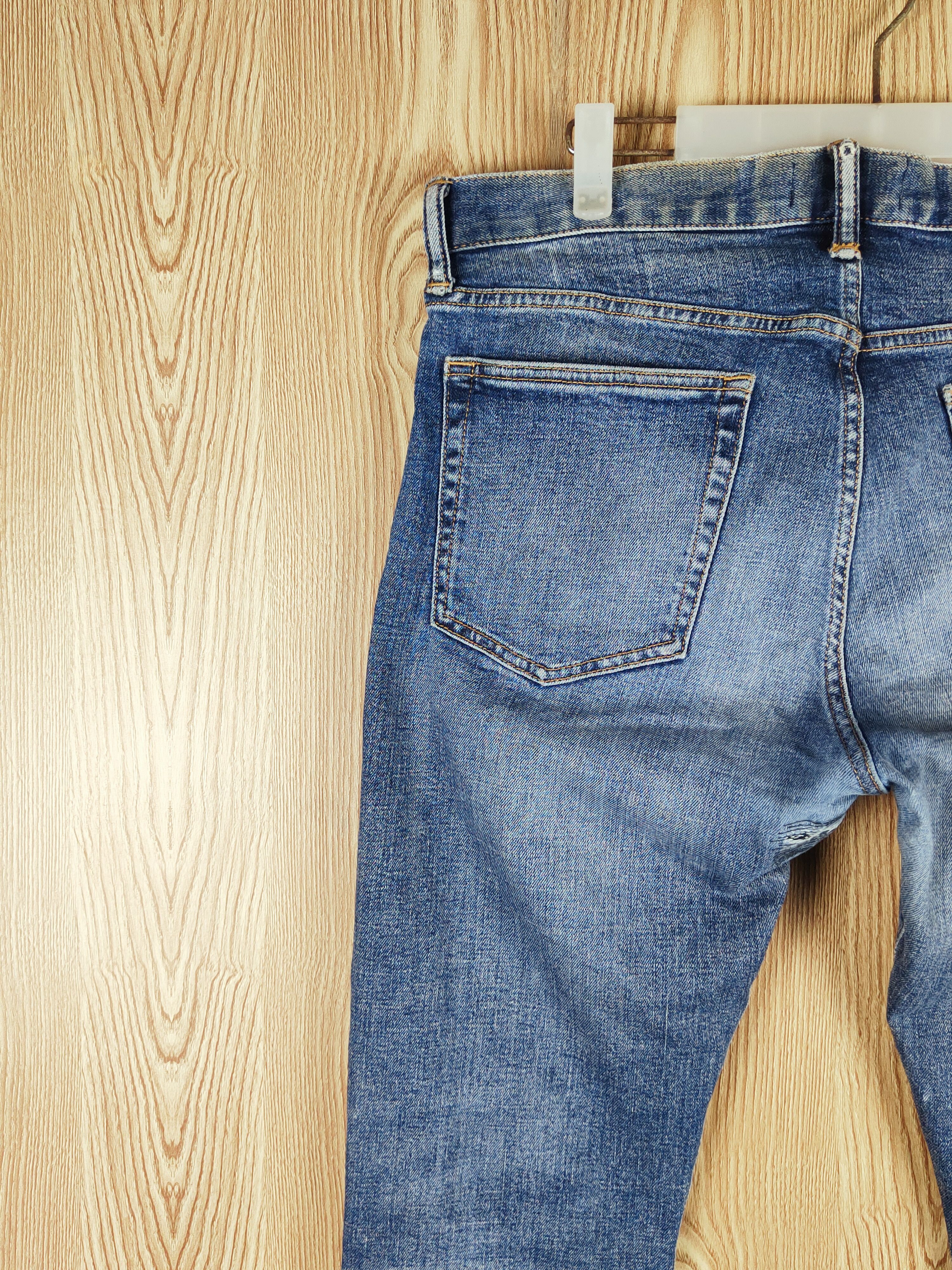 Gap Gap Blue Distressed Ripped Jeans #S2719 Size US 33 - 9 Thumbnail