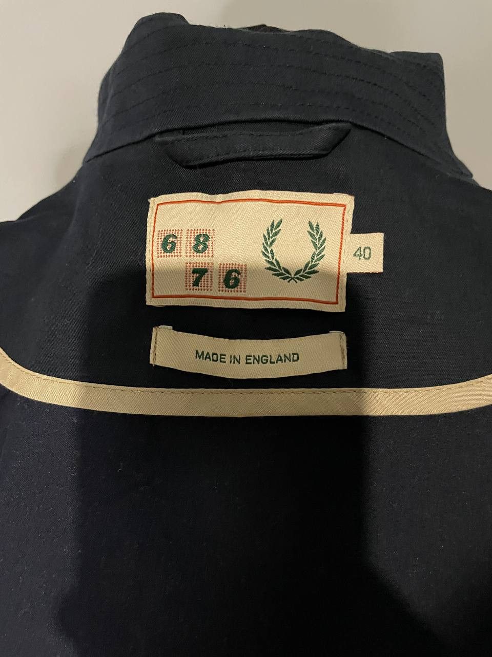 6876 × Fred Perry Fred Perry x 6876 blue canvas jacket Size US S / EU 44-46 / 1 - 10 Thumbnail