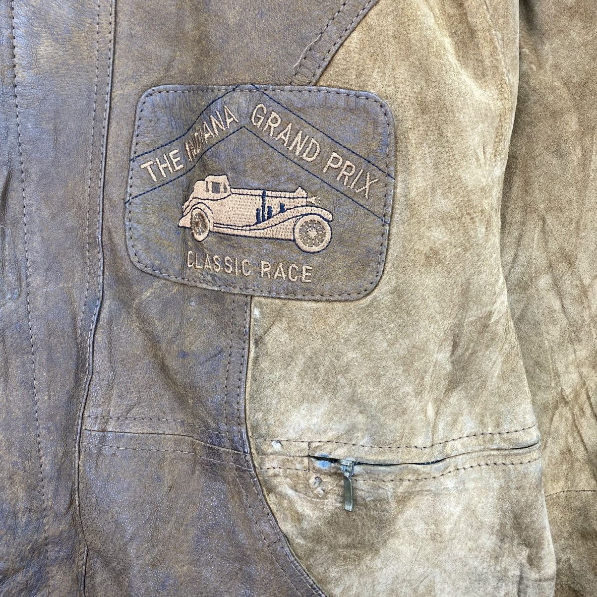 Japanese Brand 🫶 vintage Loch Lomond Per Uomo The Indiana Grand Prix Bomber Size US M / EU 48-50 / 2 - 4 Thumbnail