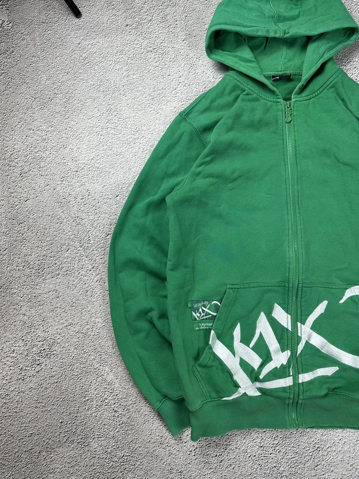 Vintage K1X Japan Zip Hoodie Y2K SK8 Avant Garde Style