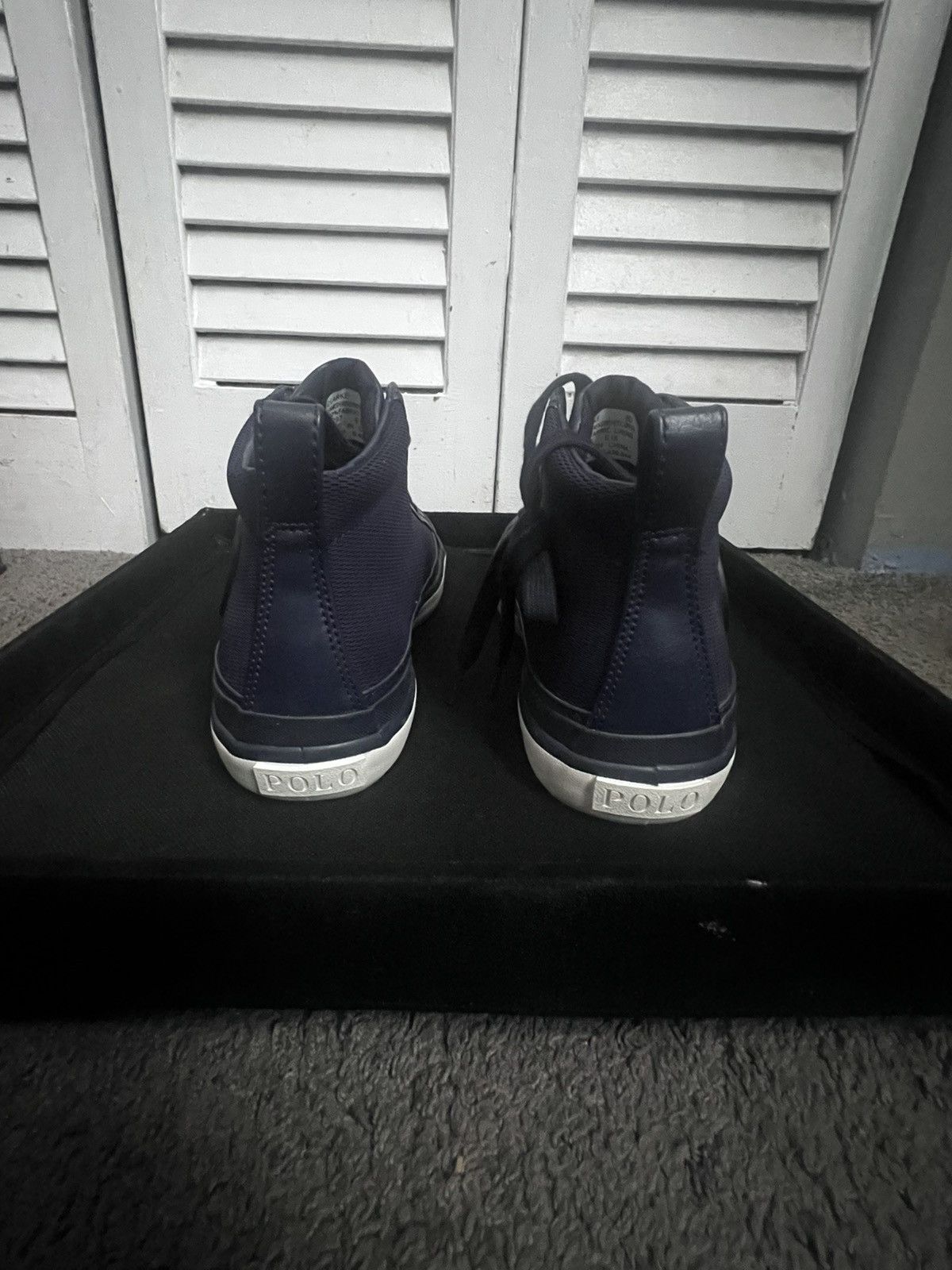 Polo Ralph Lauren Polo Ralph Lauren casual/formal high top sneaker Size US 8 / EU 41 - 5 Thumbnail