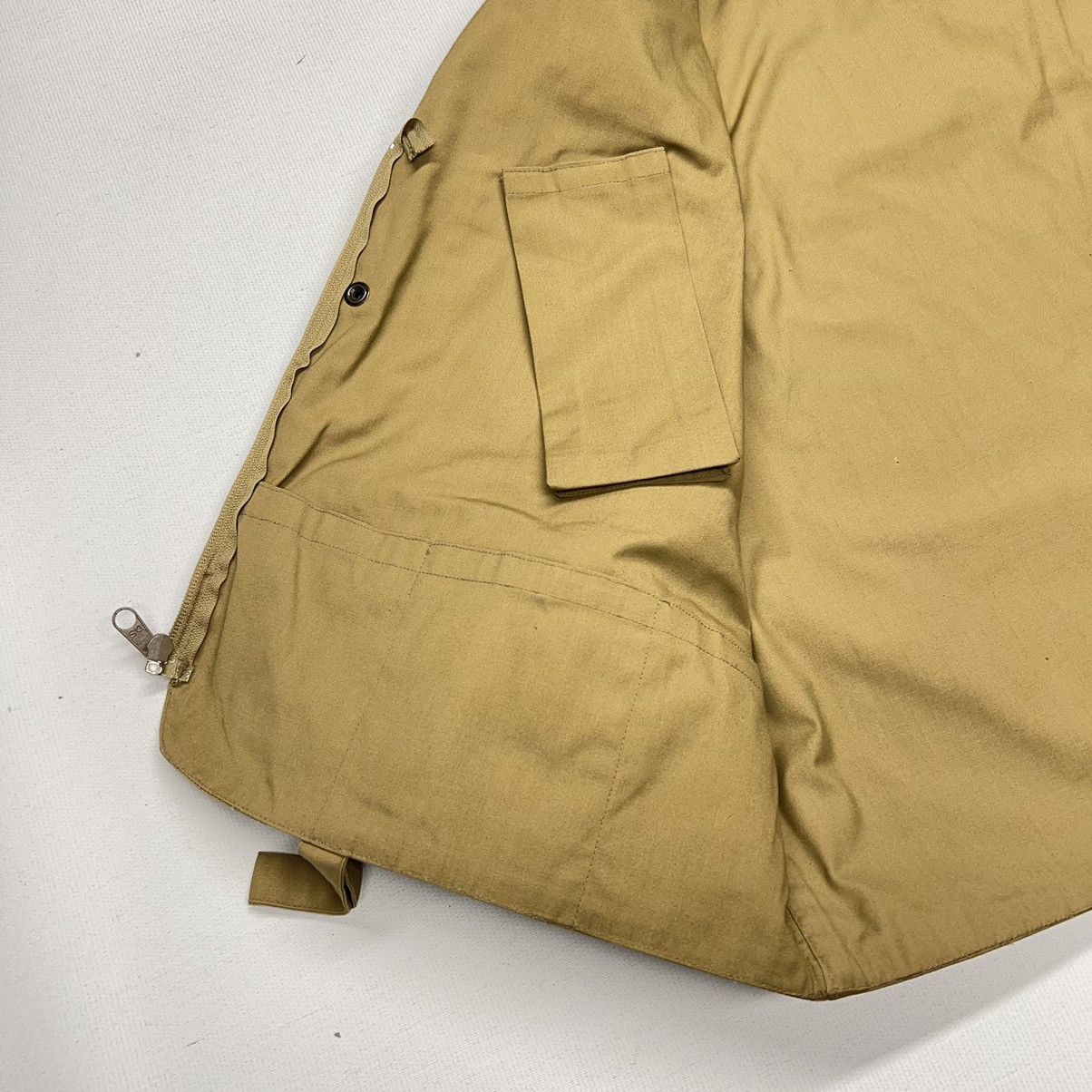 Vintage VTG American Fisherman Vest Khaki Fishing Pocket Hunting Zip Size US S / EU 44-46 / 1 - 10 Thumbnail