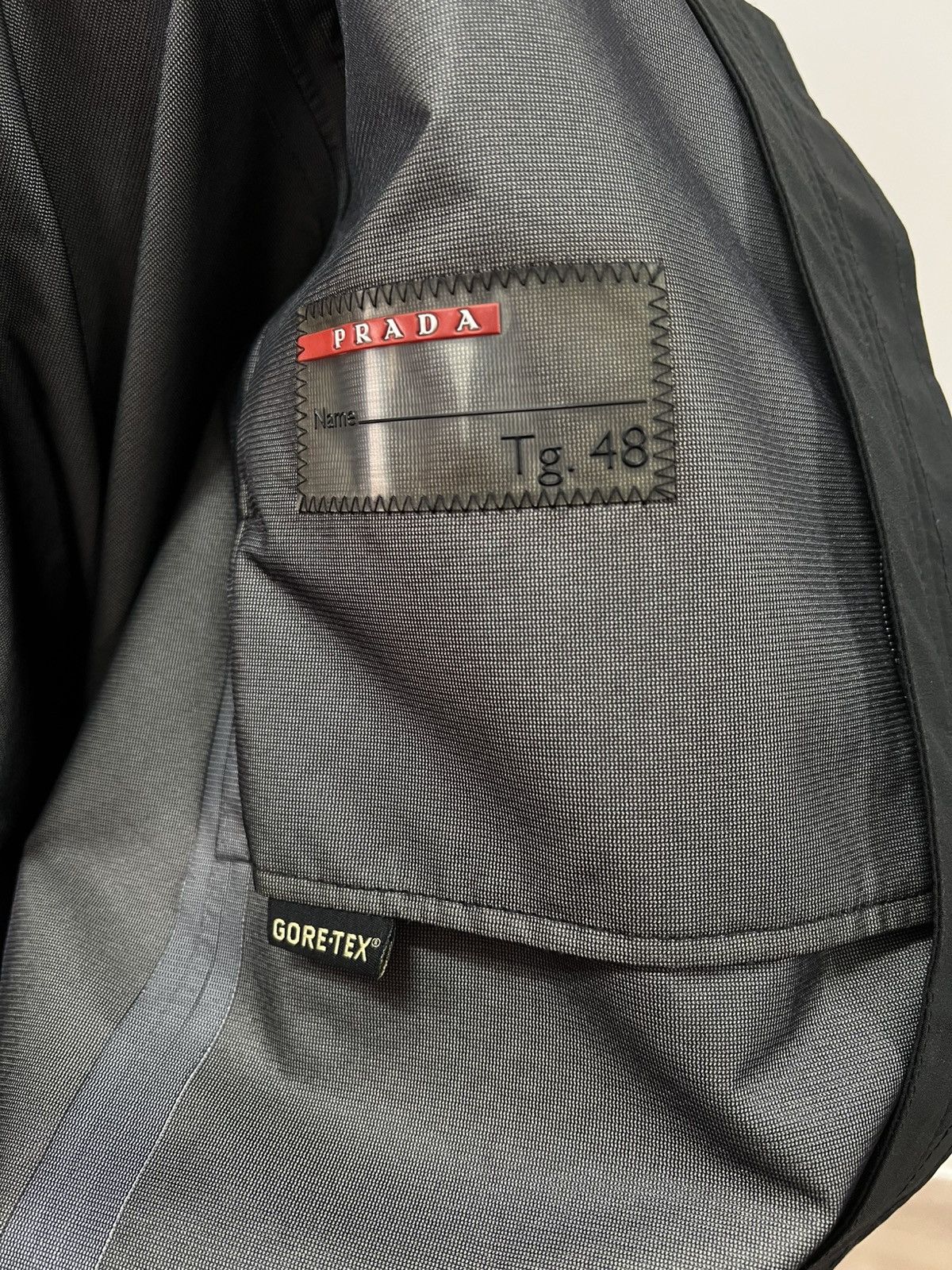 Goretex × Prada Prada Gore-Tex Coat Black Tab Jacket Size US M / EU 48-50 / 2 - 10 Thumbnail