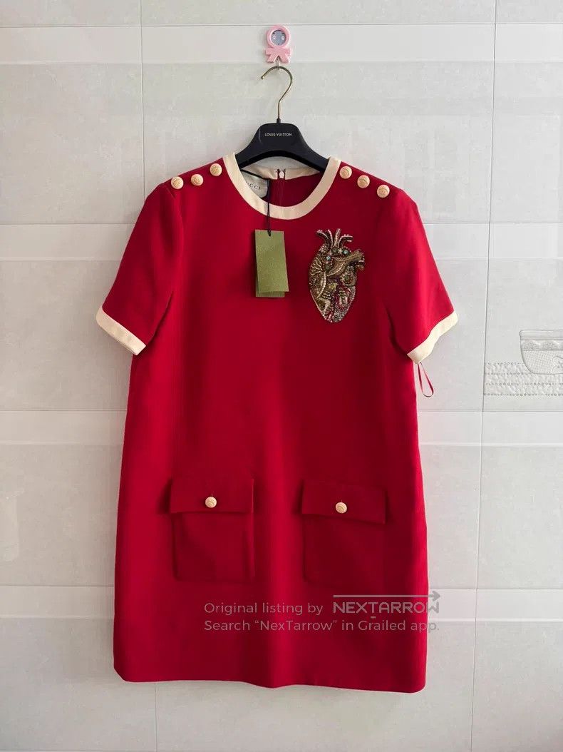 Gucci Gucci Red dress Size M / US 6-8 / IT 42-44 - 1 Thumbnail