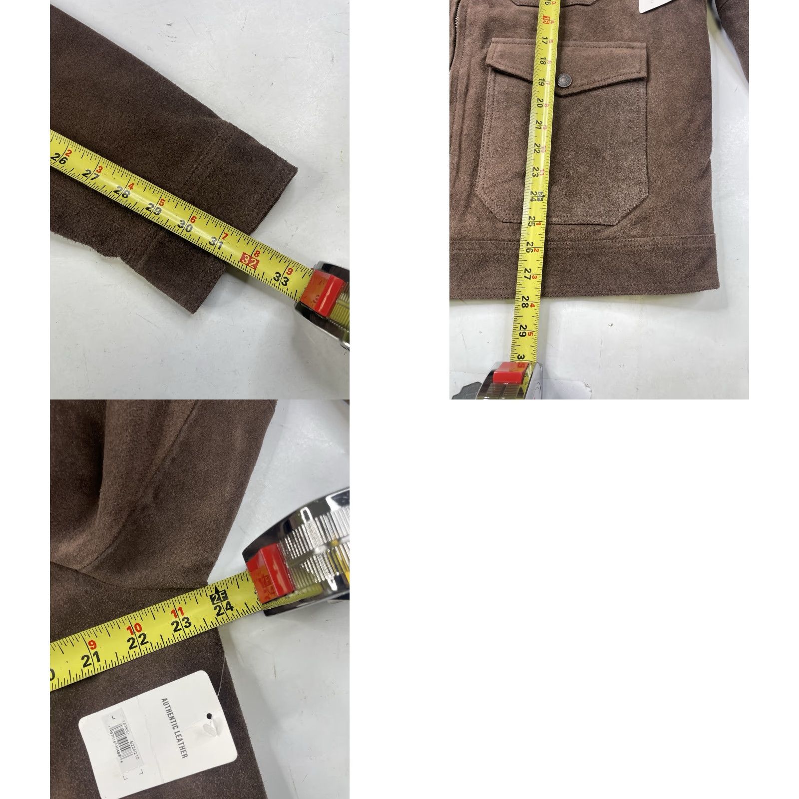 Lucky Brand Lucky Brand Jacket Overcoat Suede Lined 100% Leather Men’s Large Brown Full Zip Vintage No NWT Size US L / EU 52-54 / 3 - 8 Thumbnail