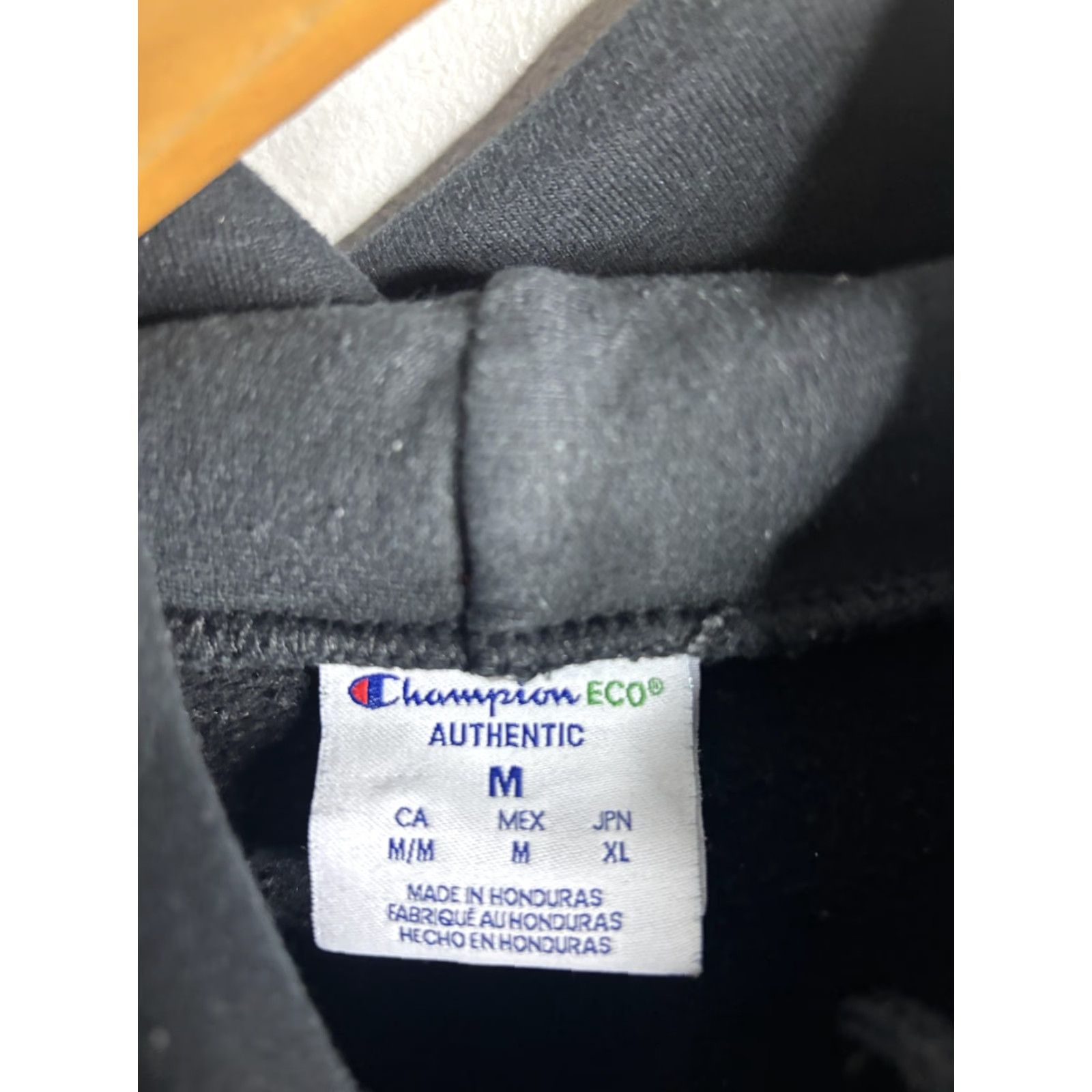 Champion Champion Hoodie Mens M Black MCA Chicago Virgil Abloh Figures Of Speech Hoodie Pullover Graphic Print Embroidered Logo C Patch Mens Size US M / EU 48-50 / 2 - 4 Thumbnail