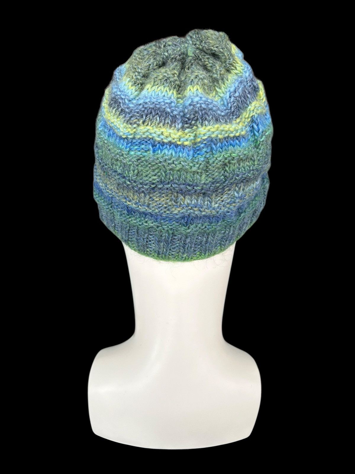 Japanese Brand × Kapital × Vintage Crochet Knitted Handmade Beanie Hats Rare ☠️☠️ Size ONE SIZE - 3 Thumbnail