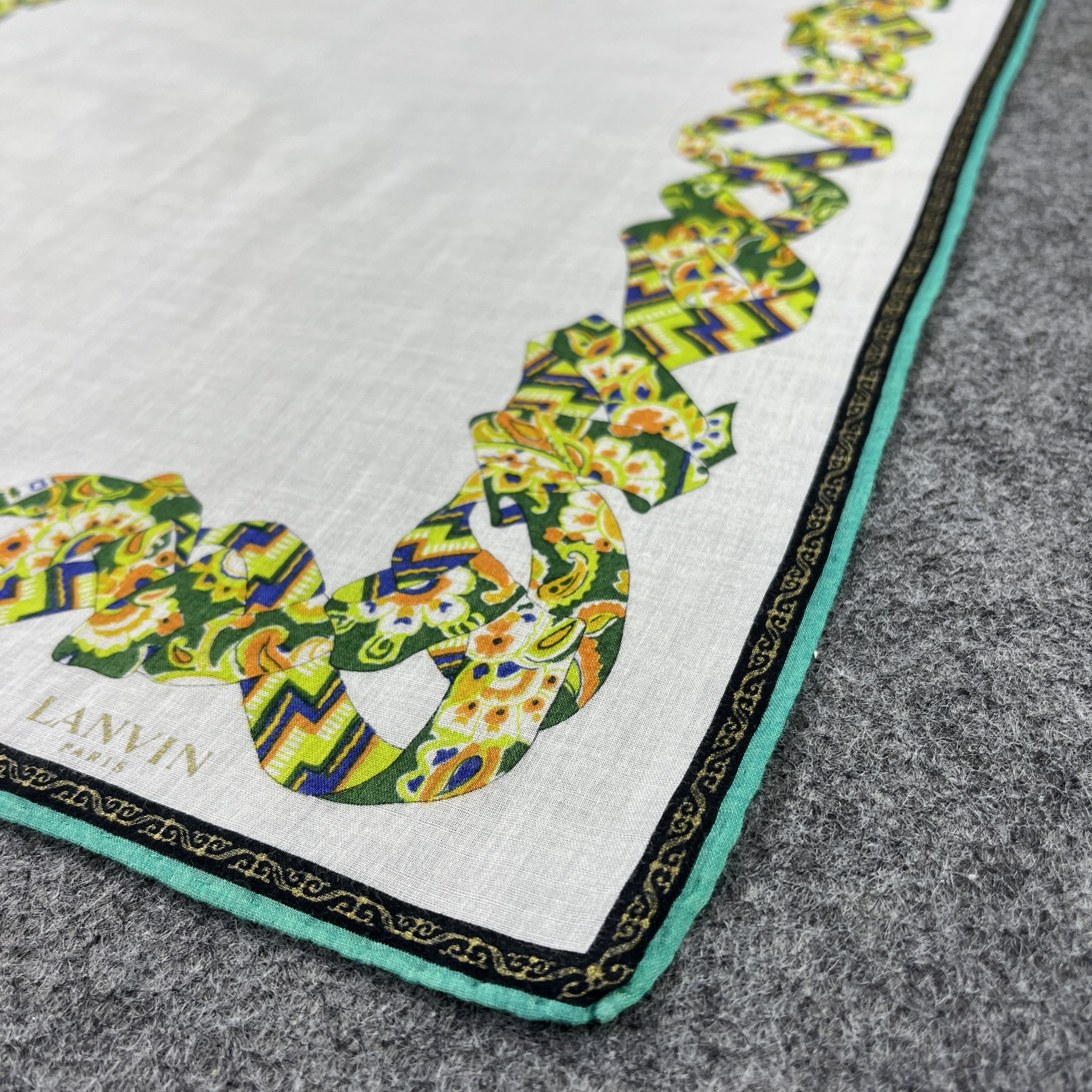 Lanvin Lanvin Handkerchief / Bandana / Neckerchief / Headscarf B689 Size ONE SIZE - 5 Thumbnail