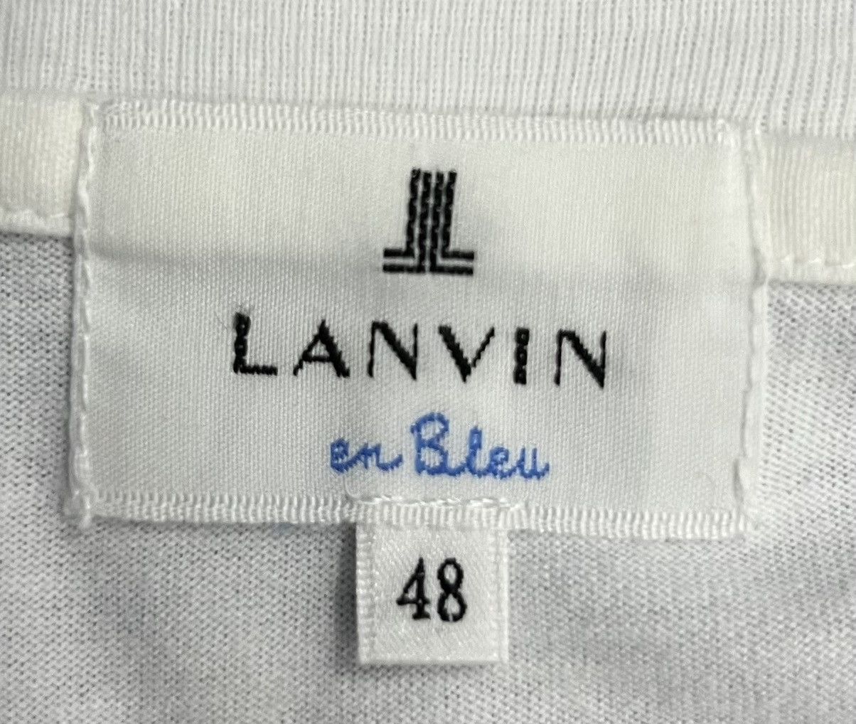 Lanvin VINTAGE LANVIN en bleu SHIRT Size US M / EU 48-50 / 2 - 6 Thumbnail