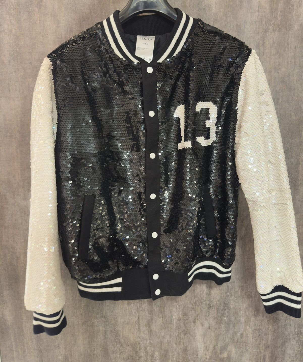 ASHISH Ashish Sequin Unisex Baseball Jacket size M Size US M / EU 48-50 / 2 - 7 Thumbnail