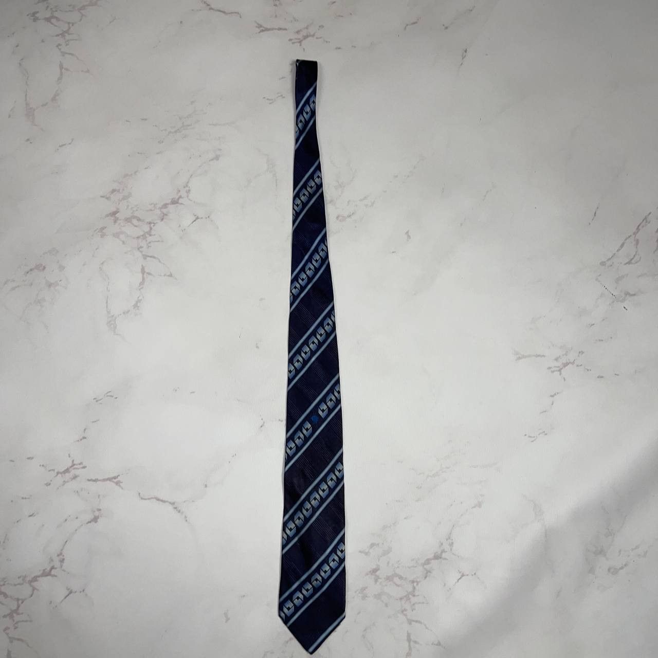 Versace Versace Vintage 90s Tie Silk Logo Size ONE SIZE - 1 Thumbnail