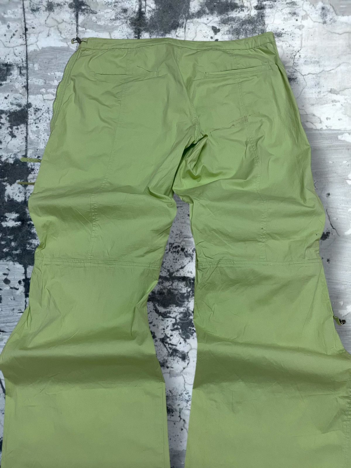Marithe + Francois Girbaud Vintage Og 1990s Marithe Francois Girbaud Tactical Neon Pant Size US 33 - 13 Thumbnail
