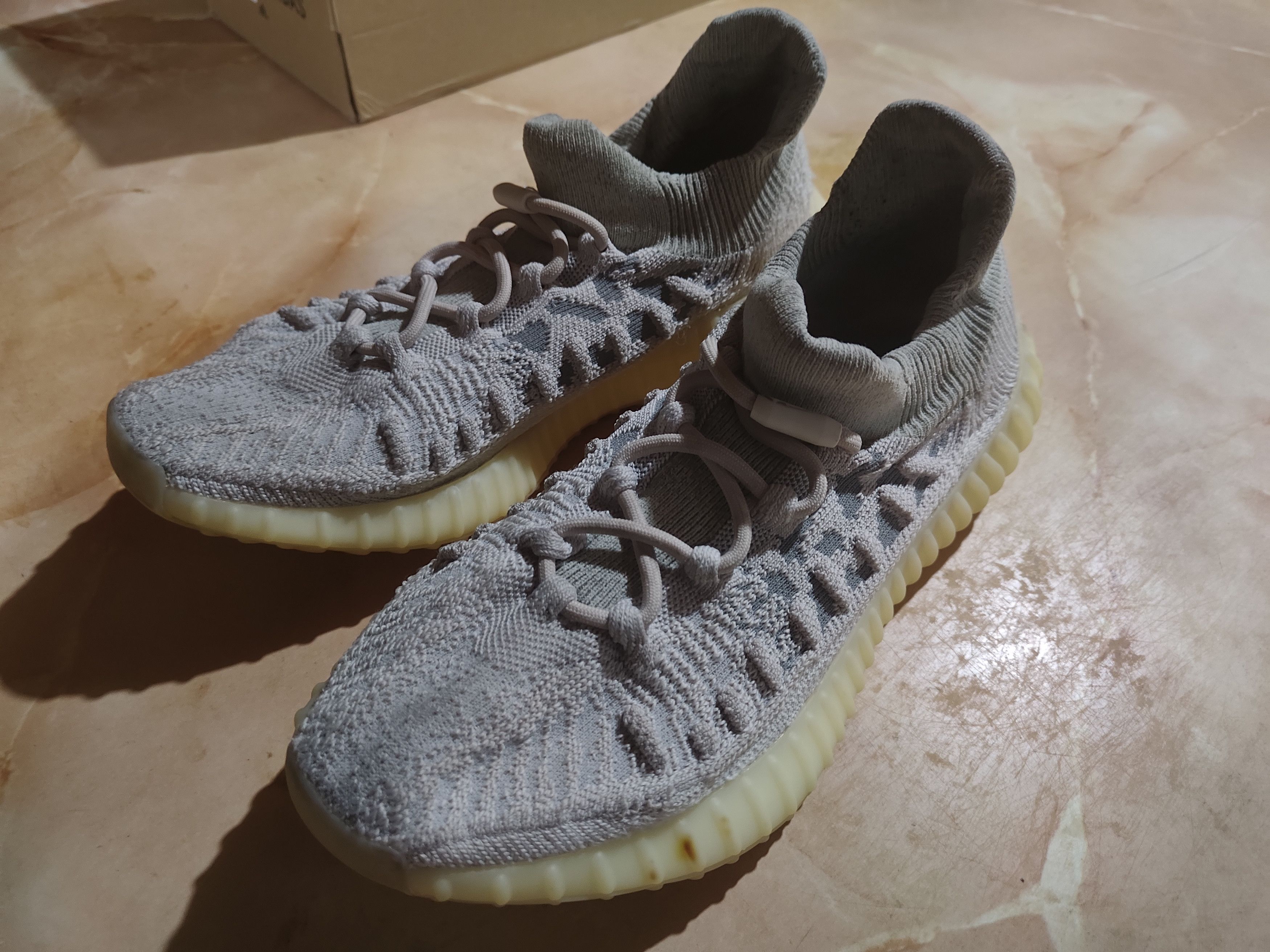 Adidas YZY 350 V2 Compact / Slate Bone Size US 9.5 / EU 42-43 - 6 Thumbnail