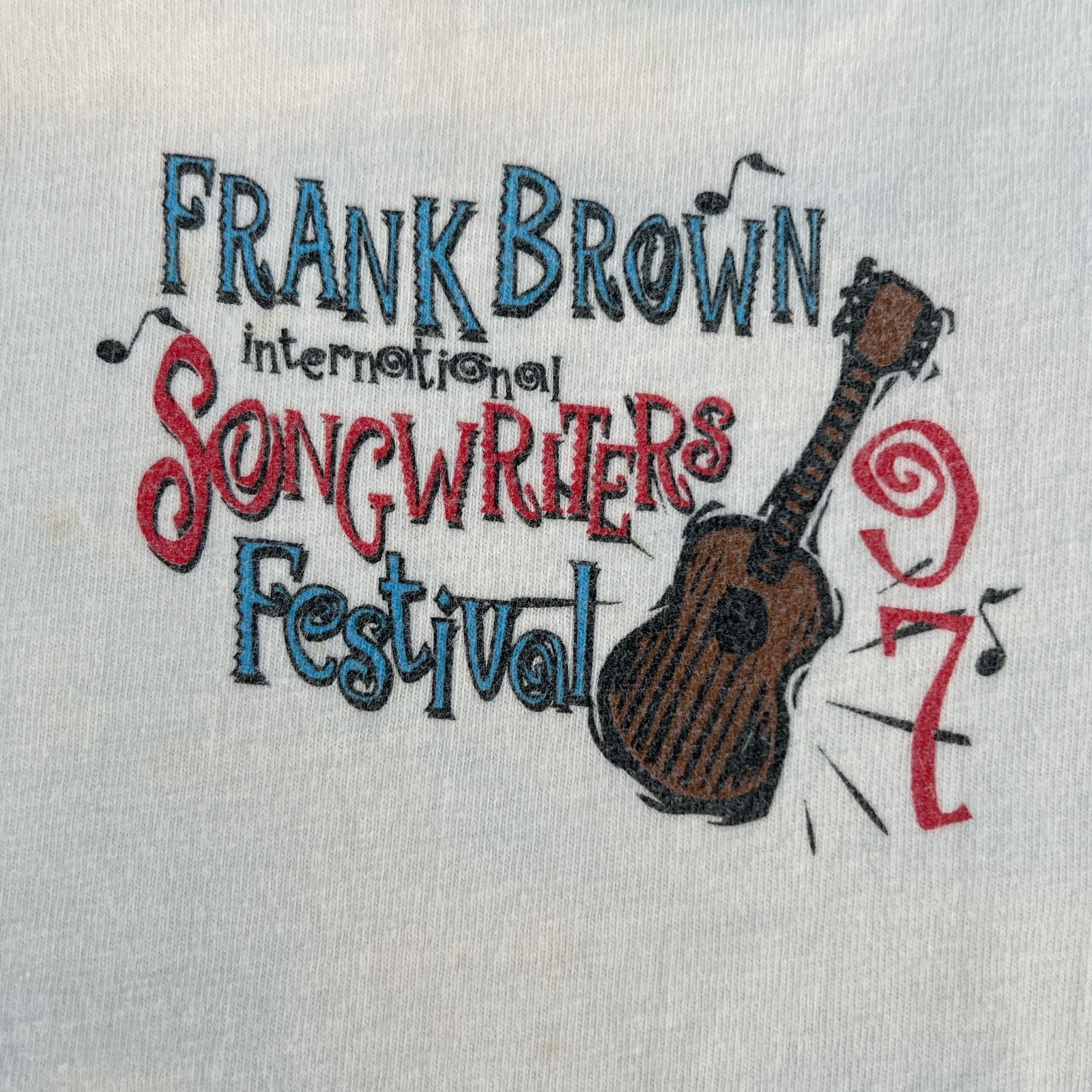 Vintage 1997 Songwriters Festival tshirt 90s 1990s vintage Size US XL / EU 56 / 4 - 4 Thumbnail